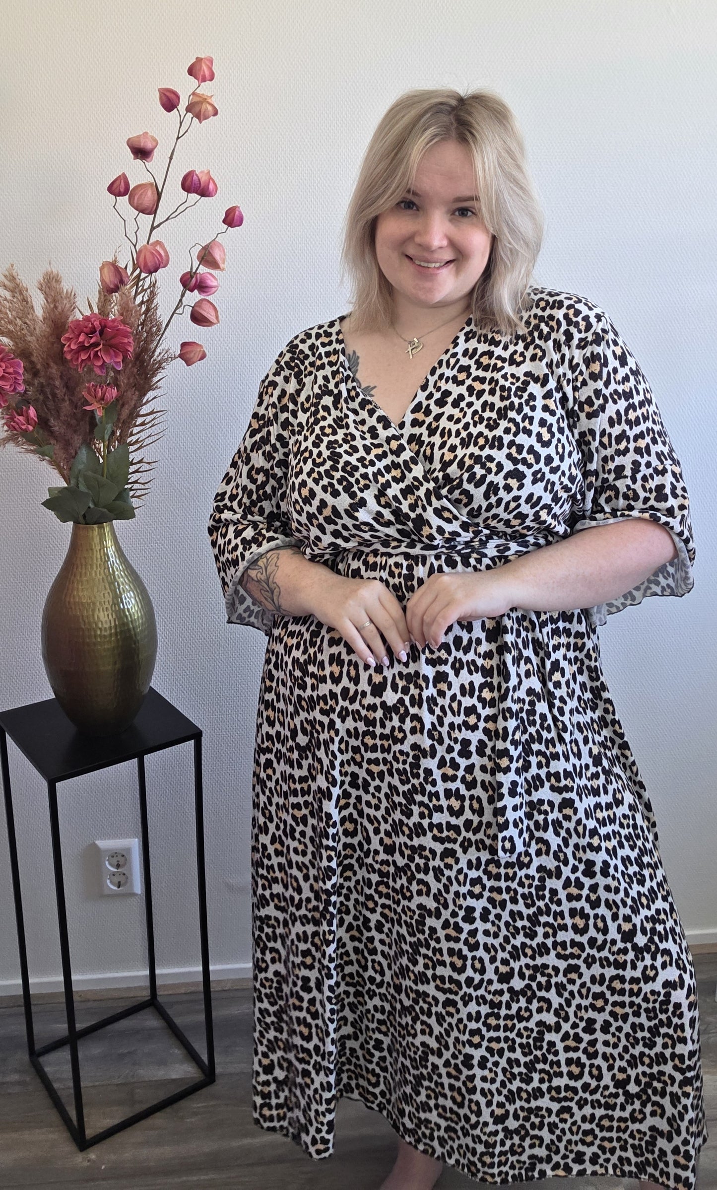 Panter Glam Dress (In 2 kleuren)