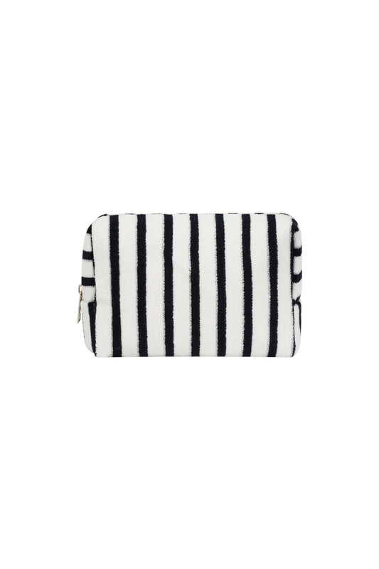 Striped Make-up bag Navy