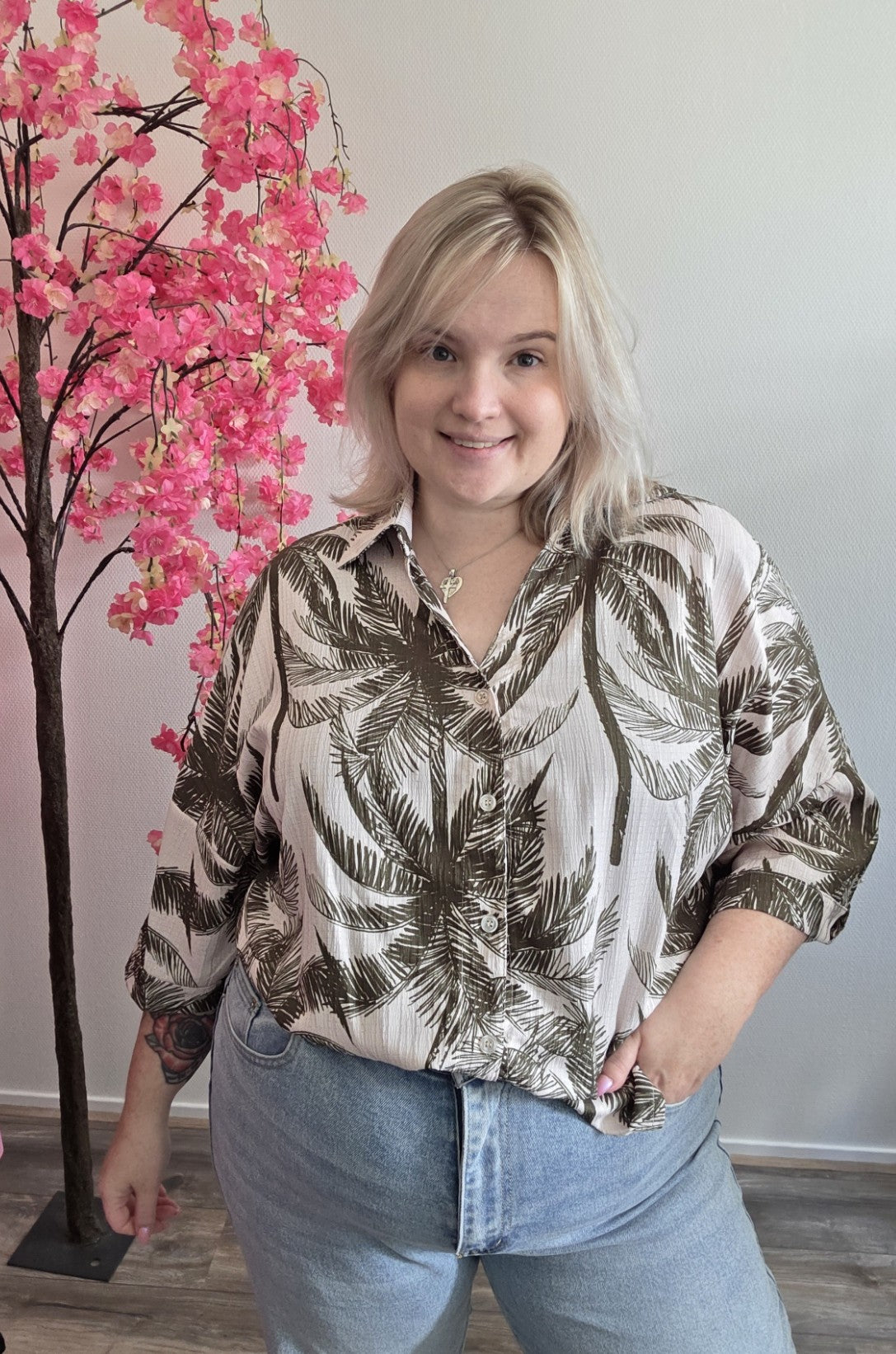 Palm blouse
