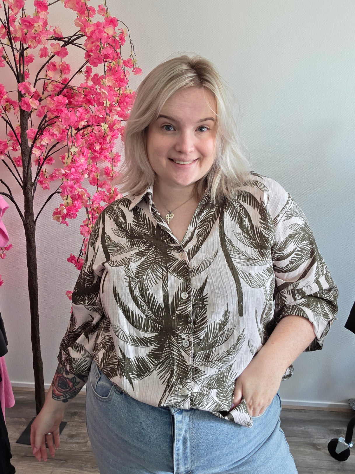 Palm blouse