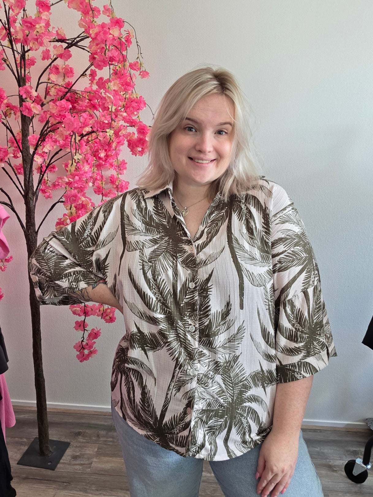 Palm blouse