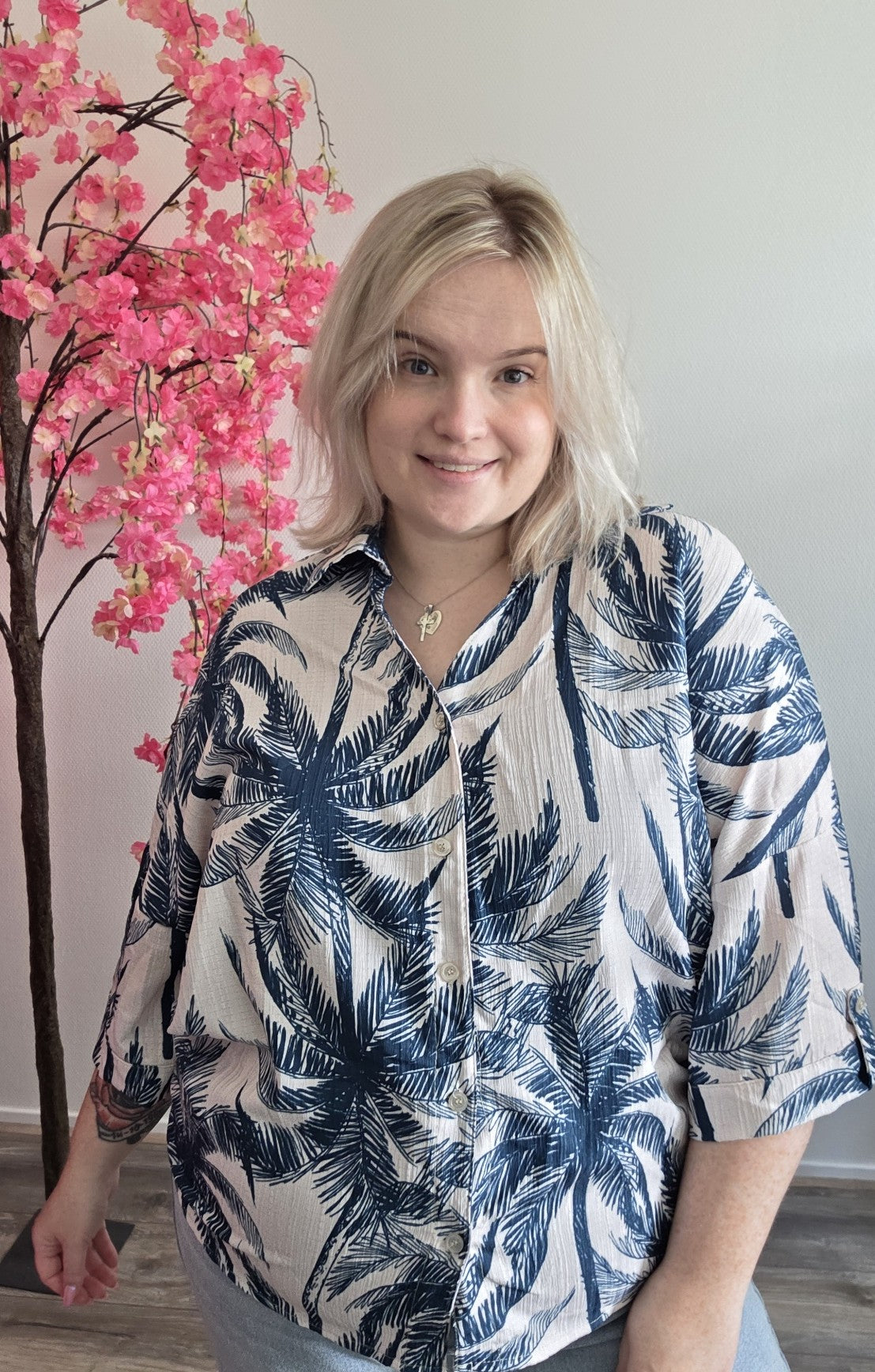 Palm blouse