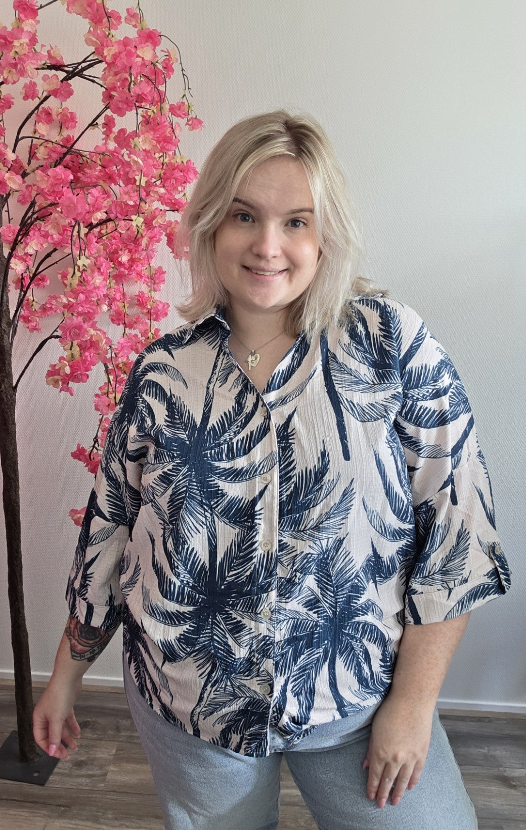 Palm blouse