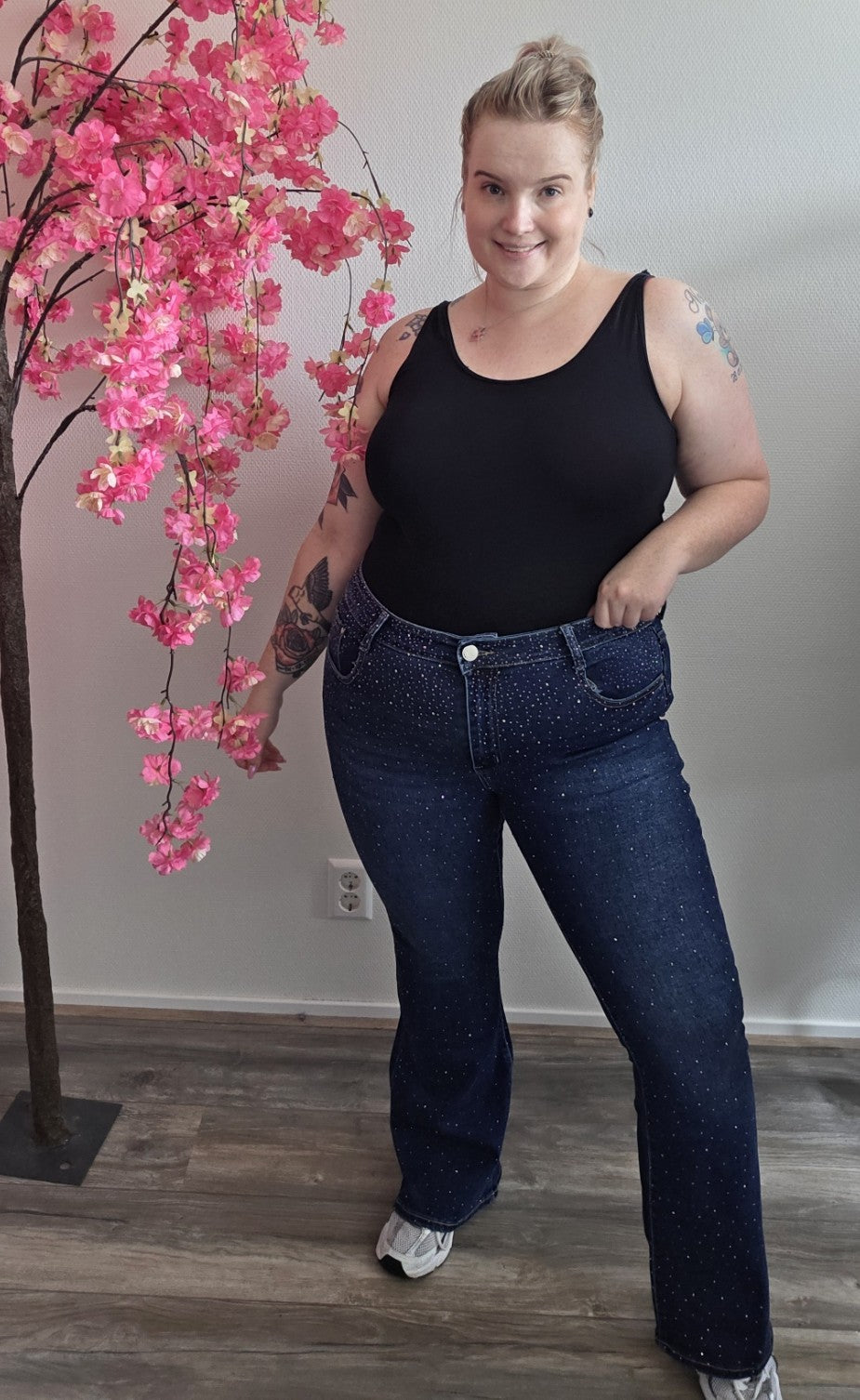 Glitter Flair Jeans G-Smack | SM1083