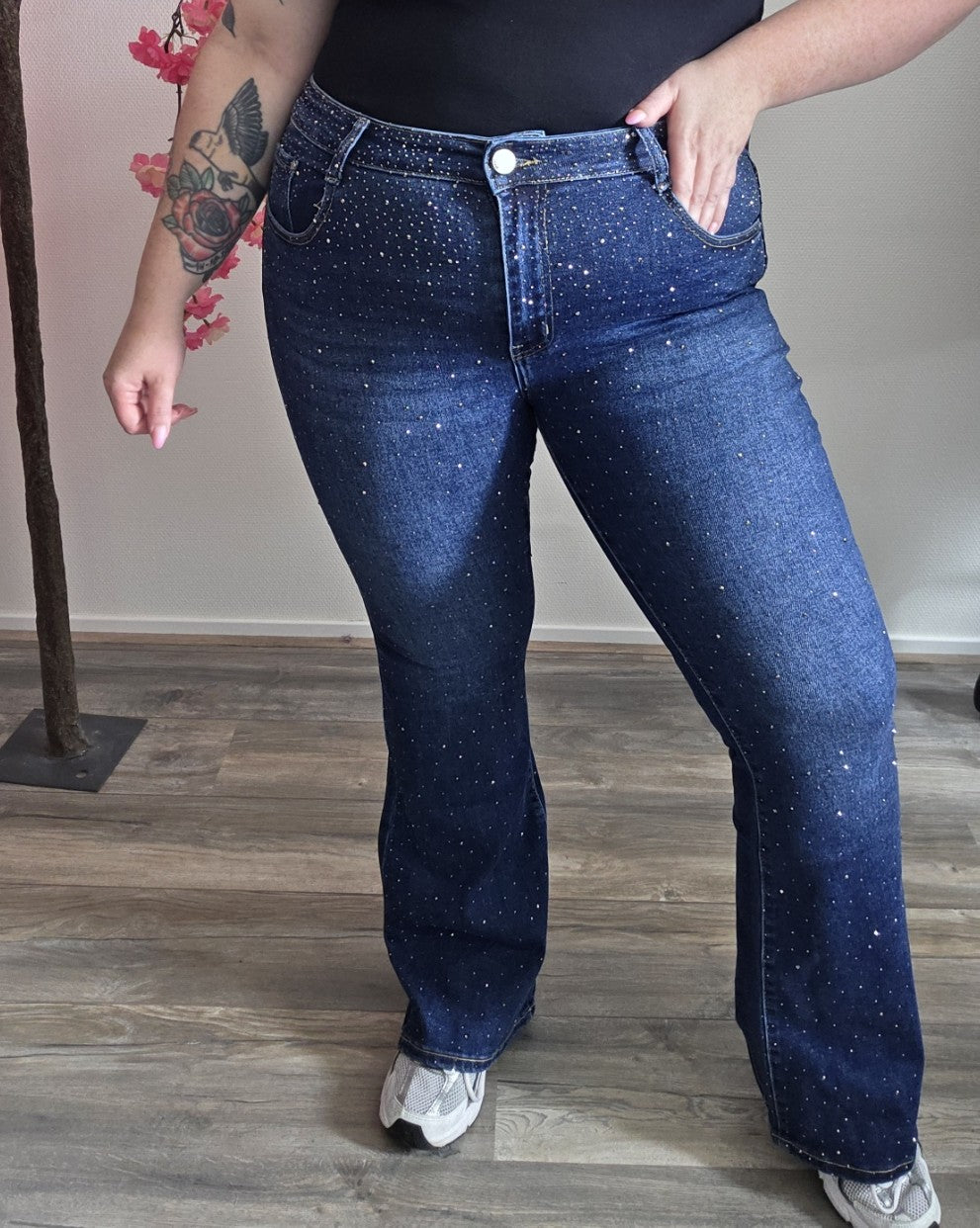 Glitter Flair Jeans G-Smack | SM1083