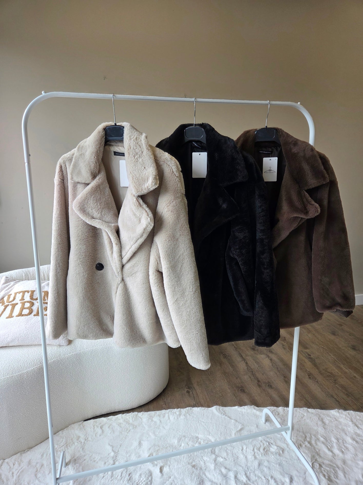 Faux Fur Jackets (In 3 kleuren)