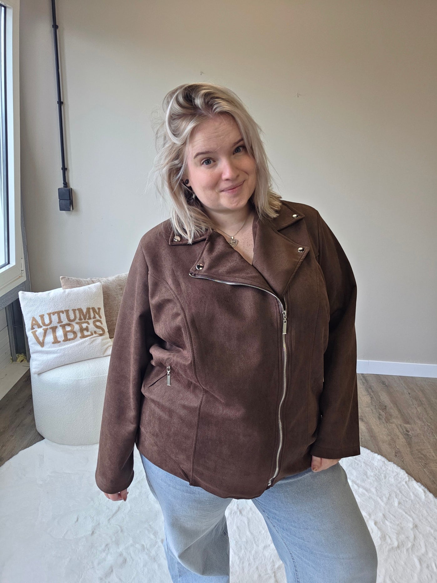 Suède Straight Jacket ( In 2 kleuren )