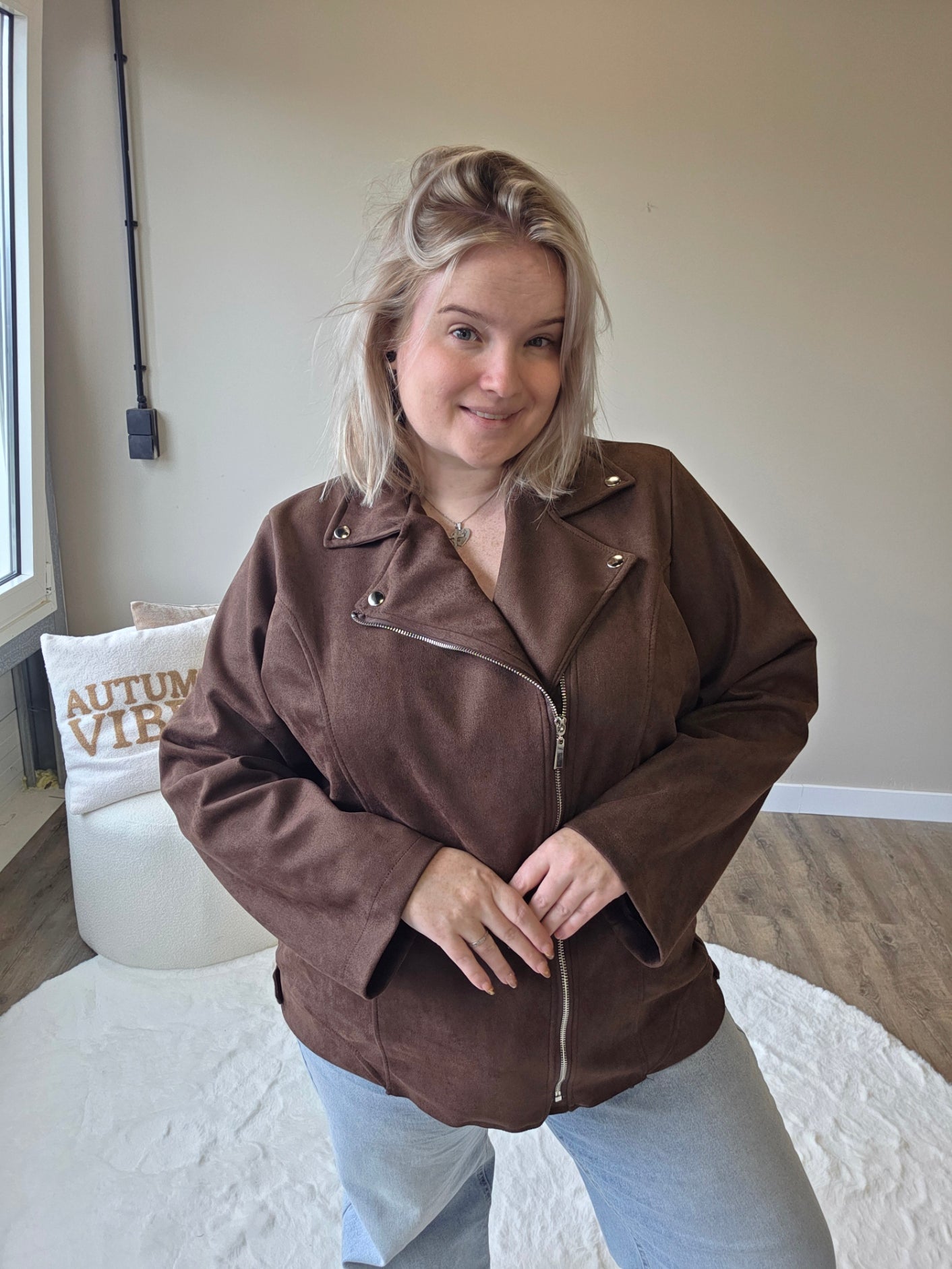 Suède Straight Jacket ( In 2 kleuren )