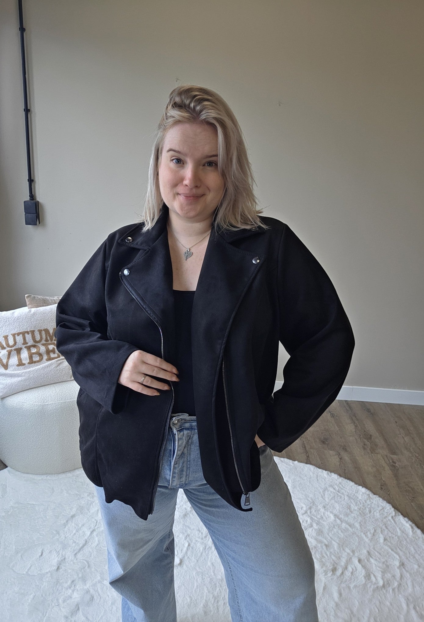 Suède Straight Jacket ( In 2 kleuren )