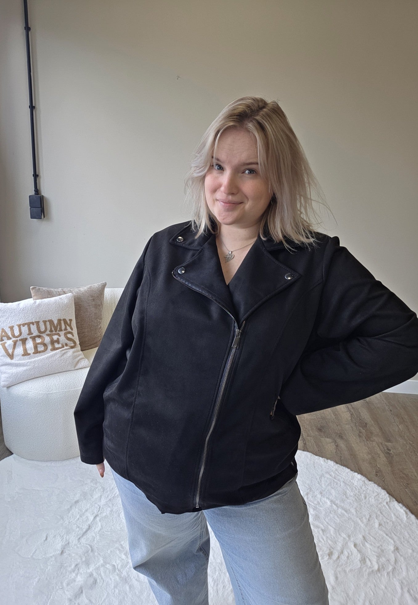 Suède Straight Jacket ( In 2 kleuren )