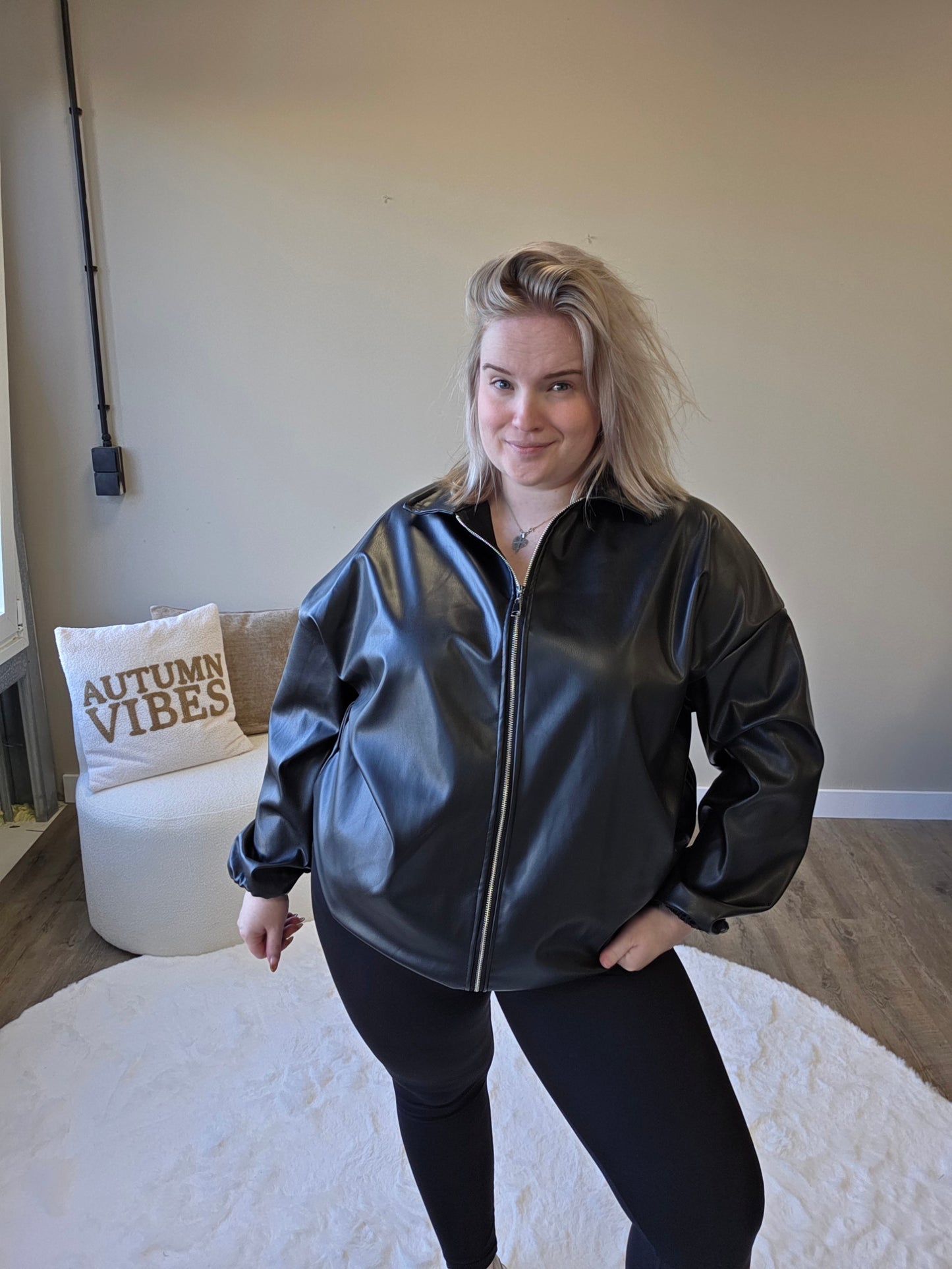 Leather Bomber Jackets (In 2 kleuren)