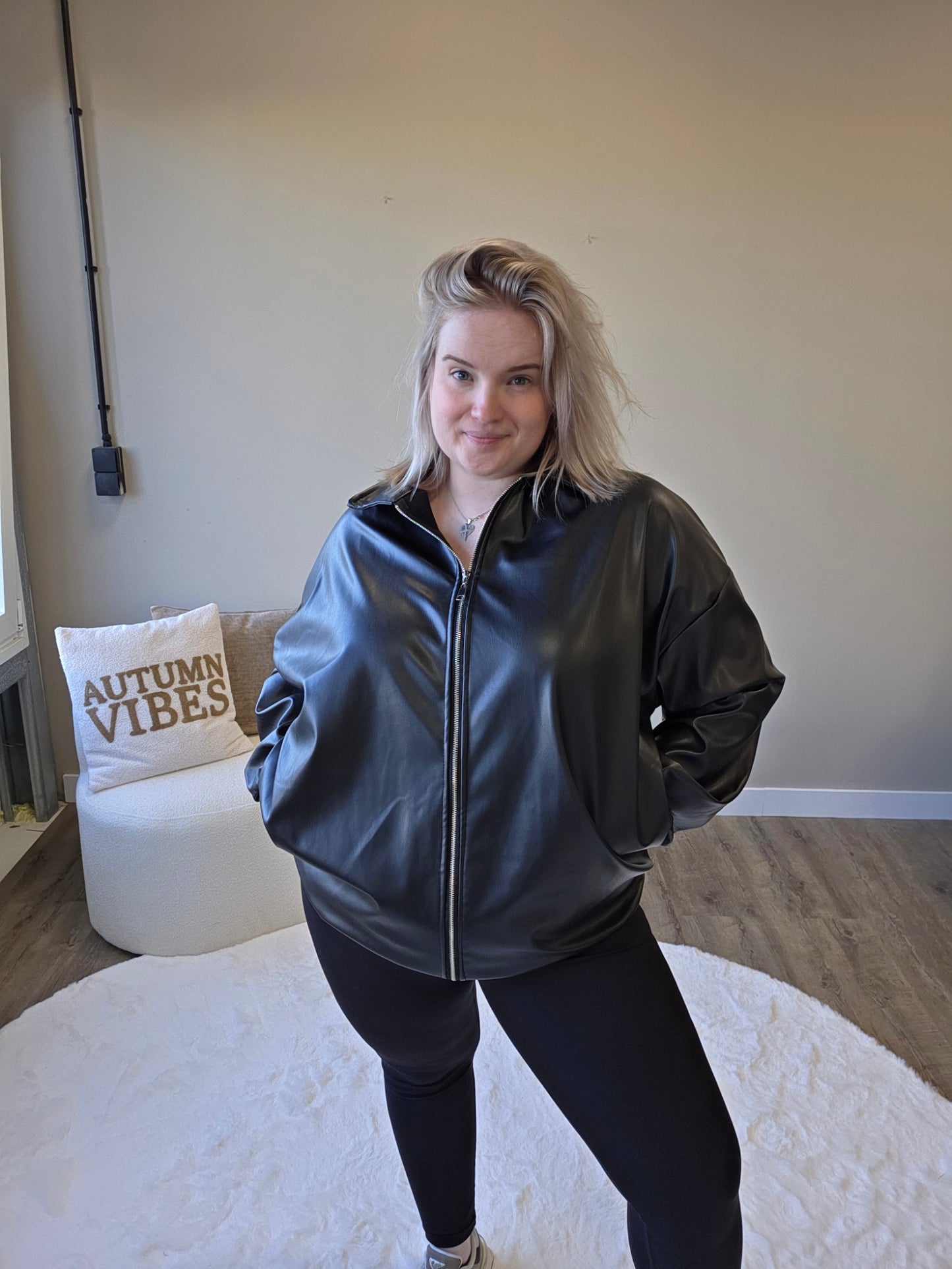 Leather Bomber Jackets (In 2 kleuren)