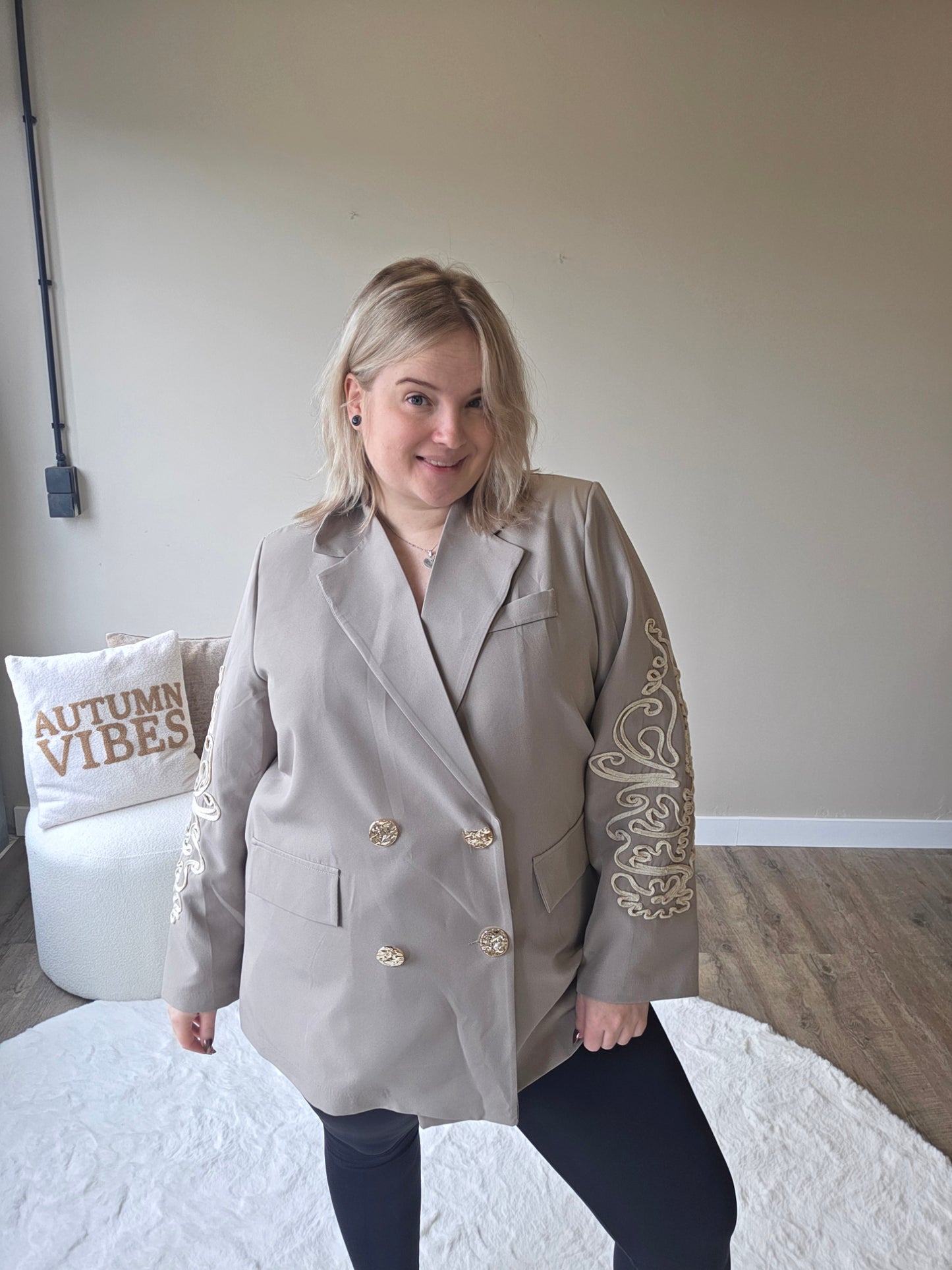 Statement Blazer Gold (In 4 kleuren)