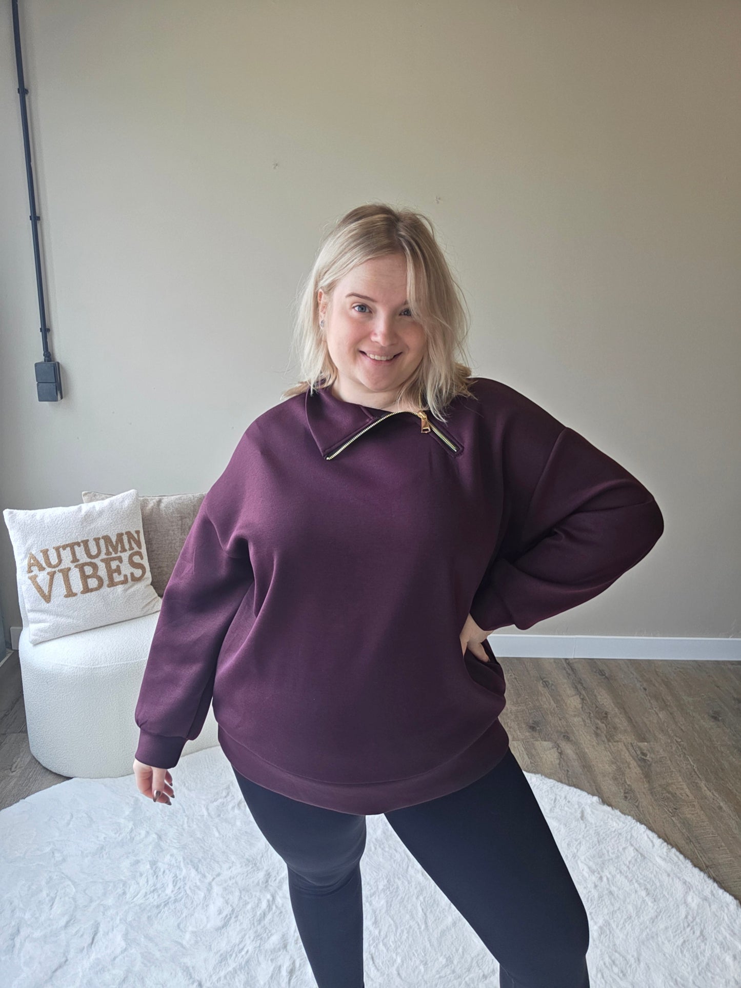 Zipper Sweater (In 3 kleuren)