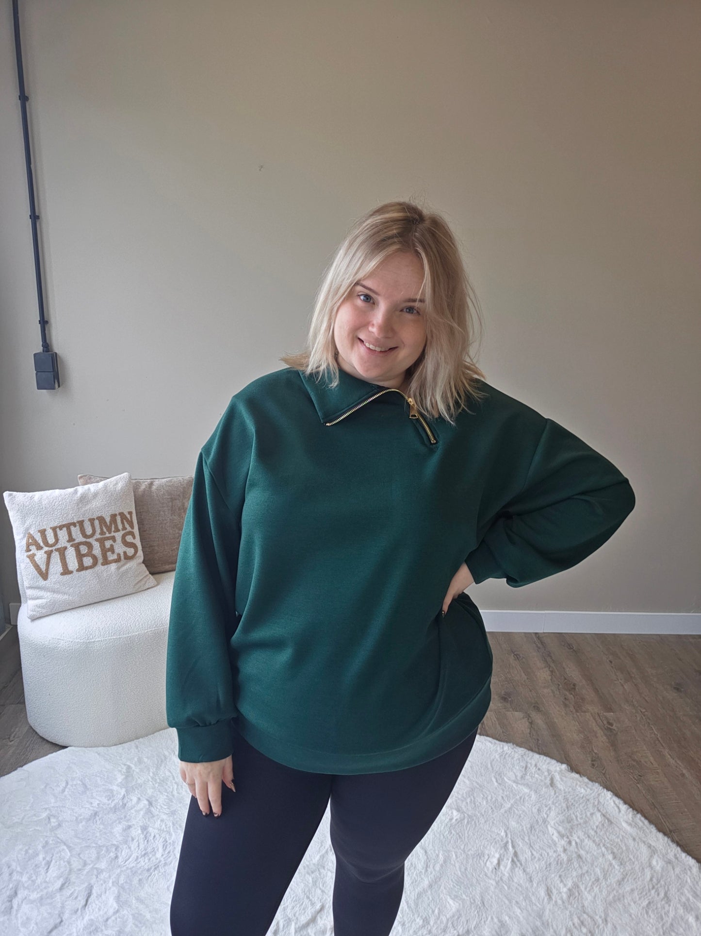 Zipper Sweater (In 3 kleuren)