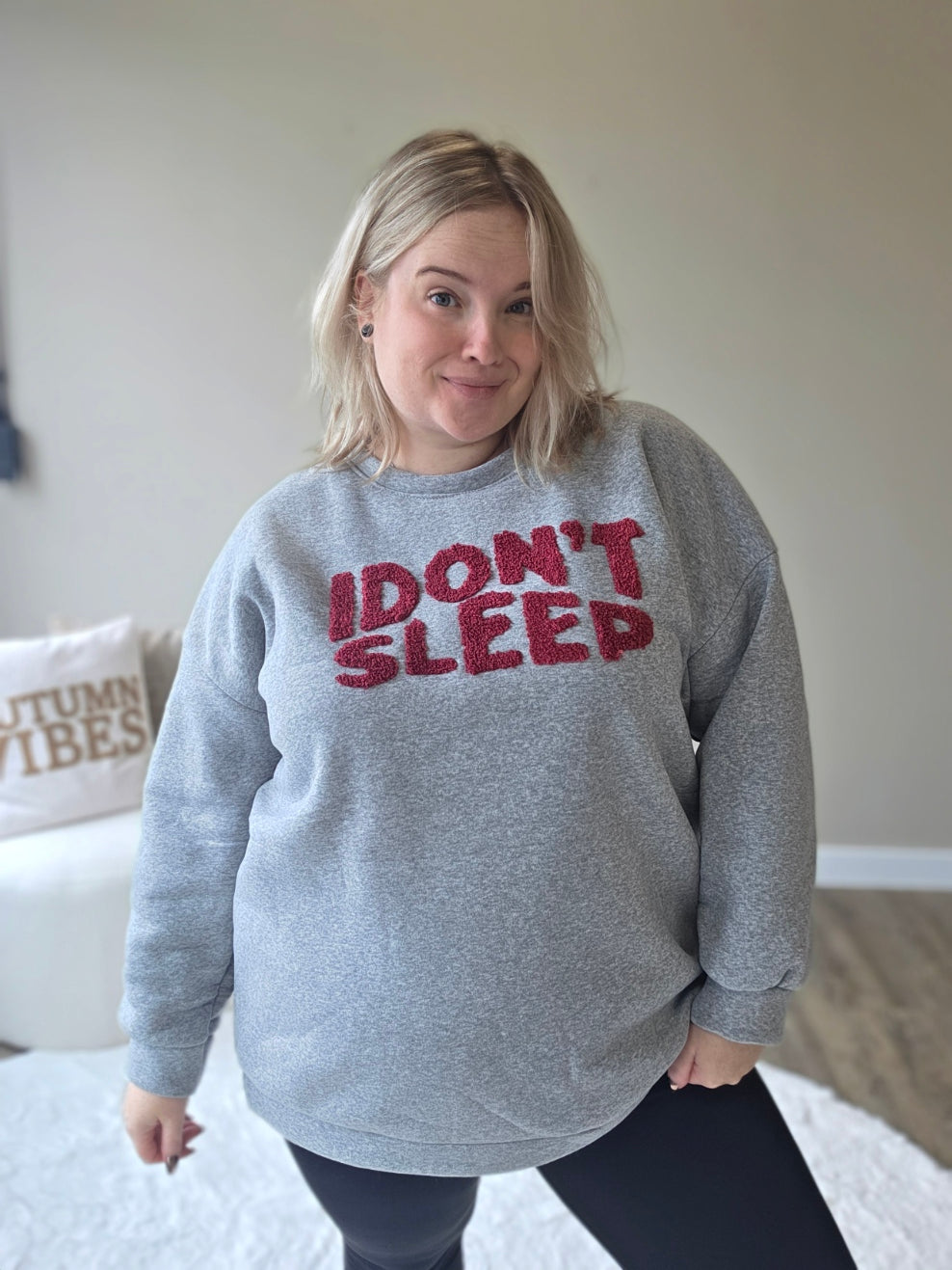 I Don't Sleep Sweaters (In 4 kleuren)