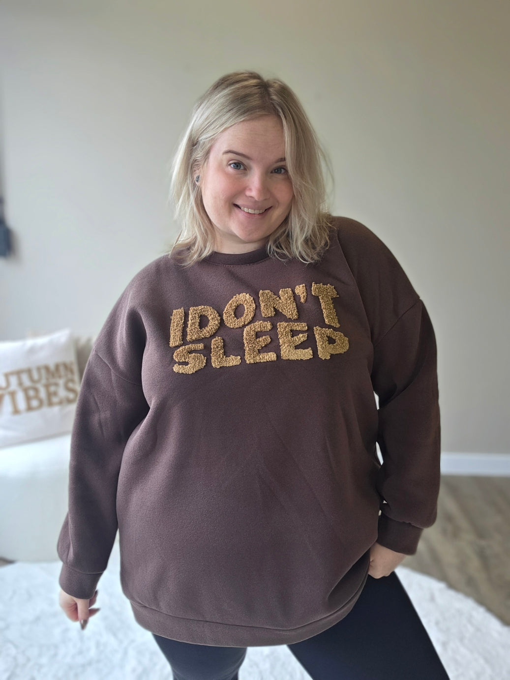 I Don't Sleep Sweaters (In 4 kleuren)