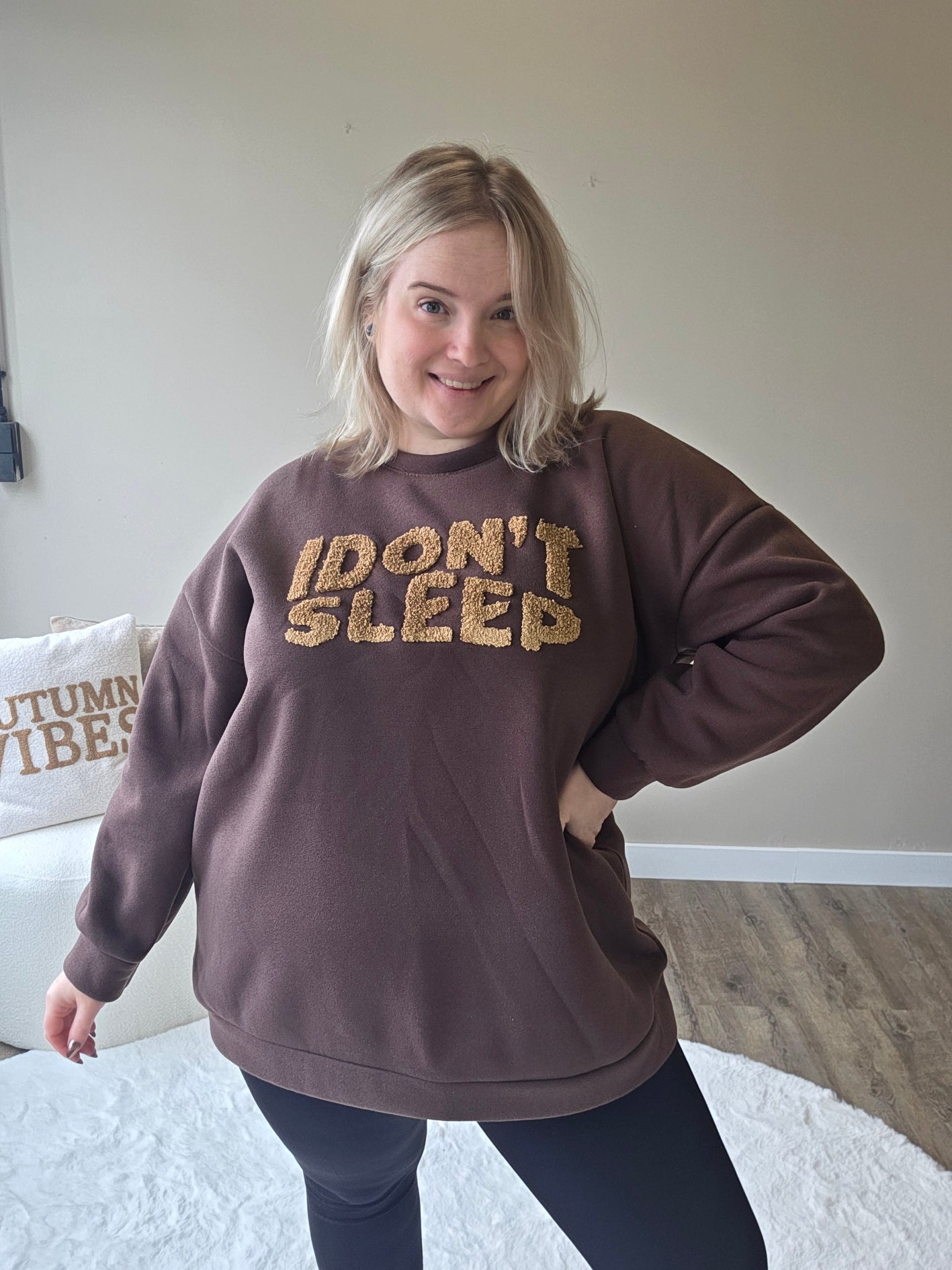I Don't Sleep Sweaters (In 4 kleuren)