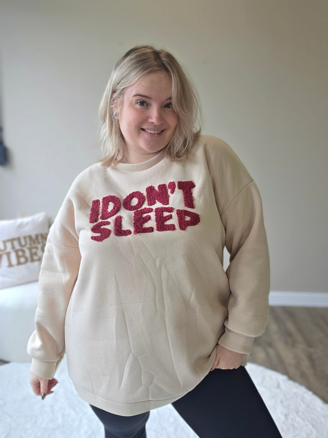 I Don't Sleep Sweaters (In 4 kleuren)
