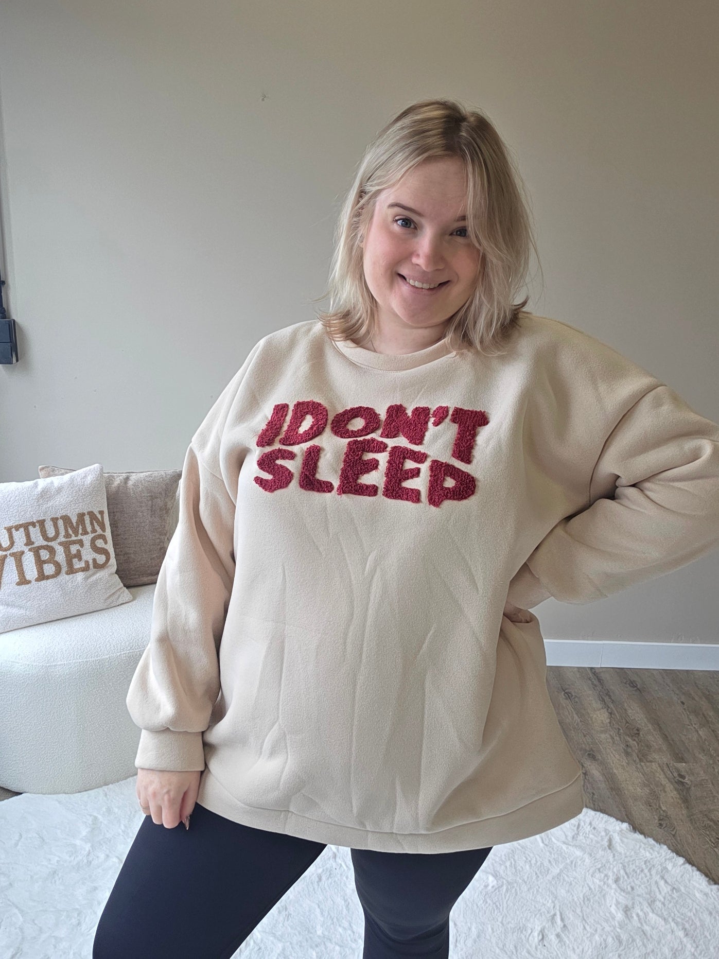 I Don't Sleep Sweaters (In 4 kleuren)