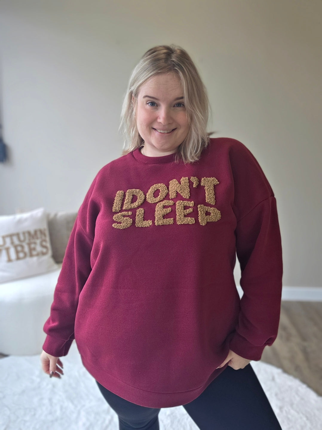 I Don't Sleep Sweaters (In 4 kleuren)