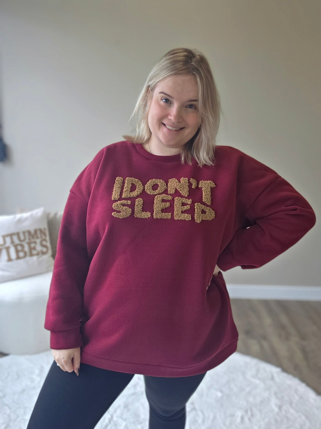 I Don't Sleep Sweaters (In 4 kleuren)