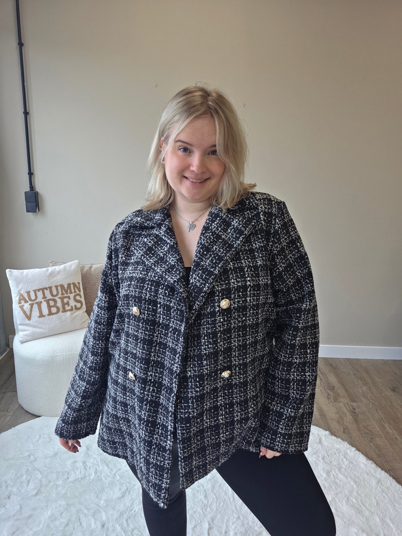 Tweed Jacket (In 2 kleuren)