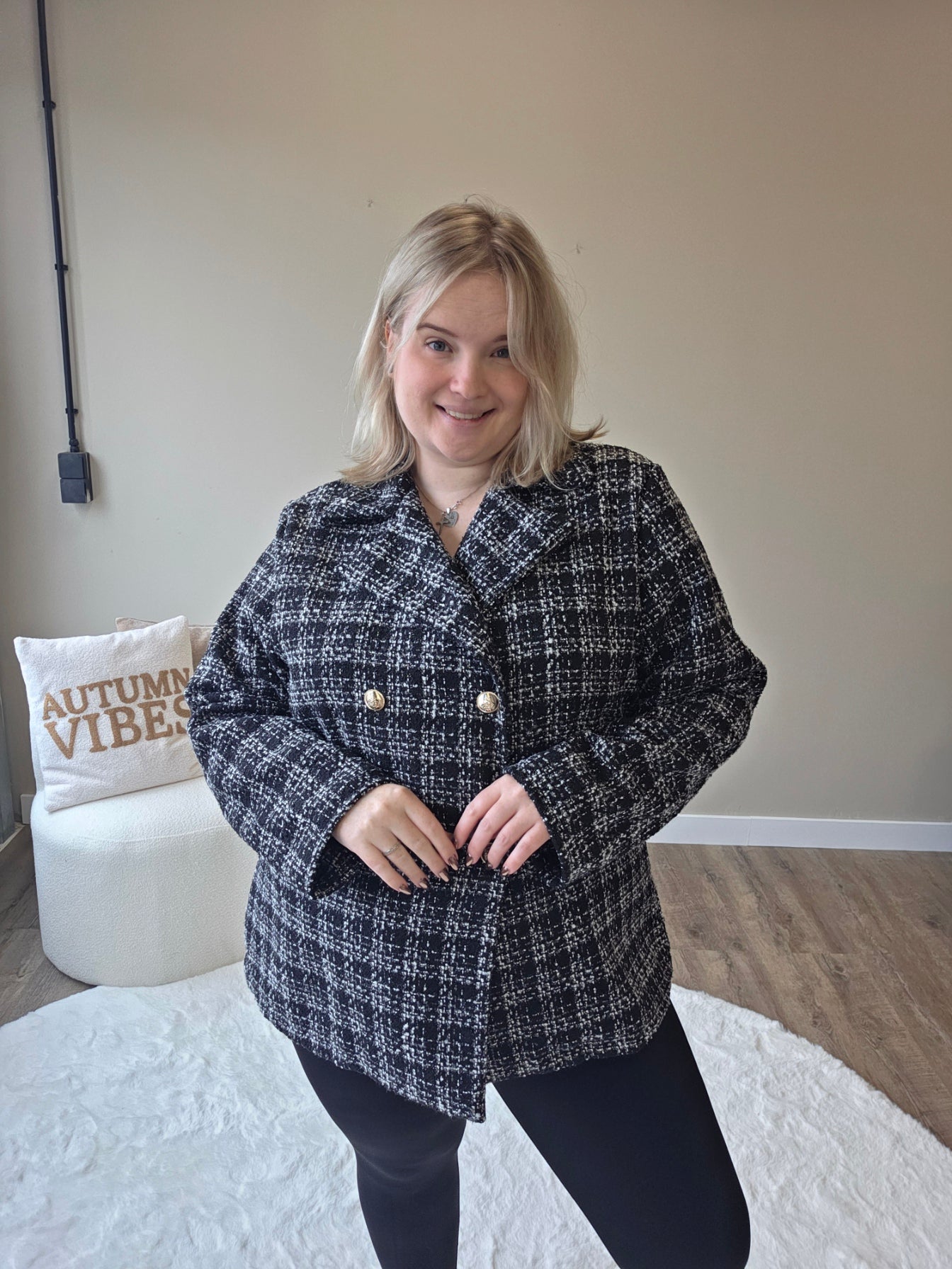 Tweed Jacket (In 2 kleuren)