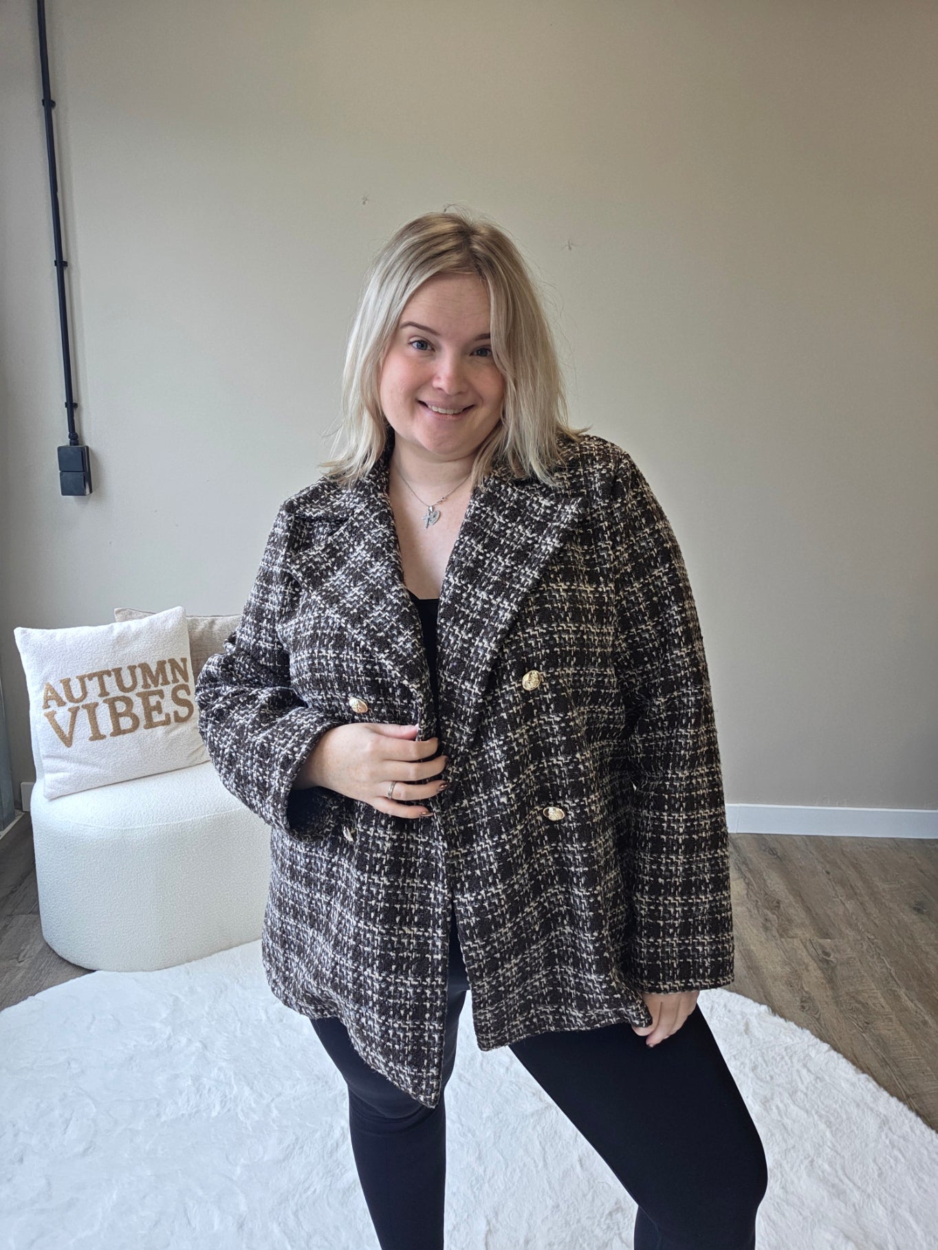 Tweed Jacket (In 2 kleuren)
