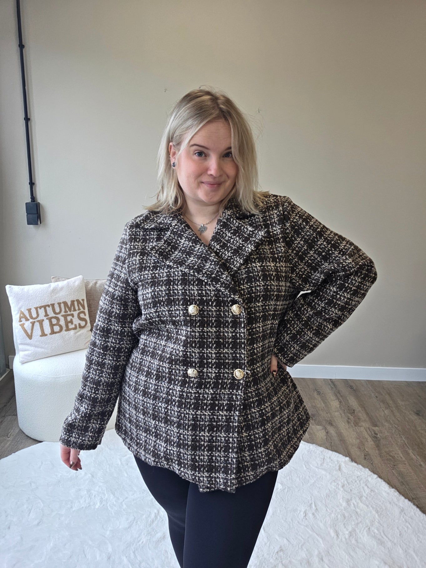 Tweed Jacket (In 2 kleuren)