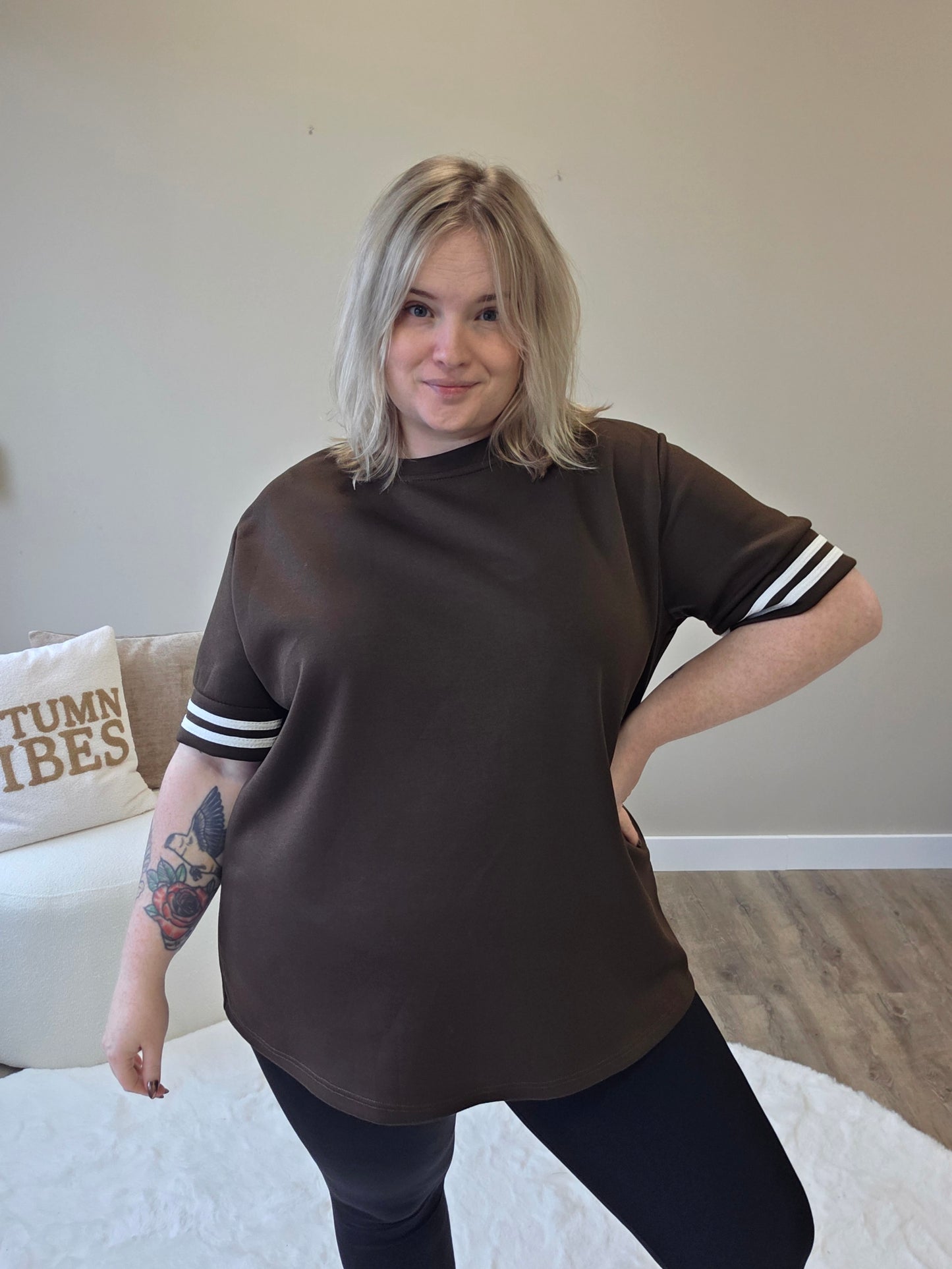 Sporty tee's (In 3 kleuren)