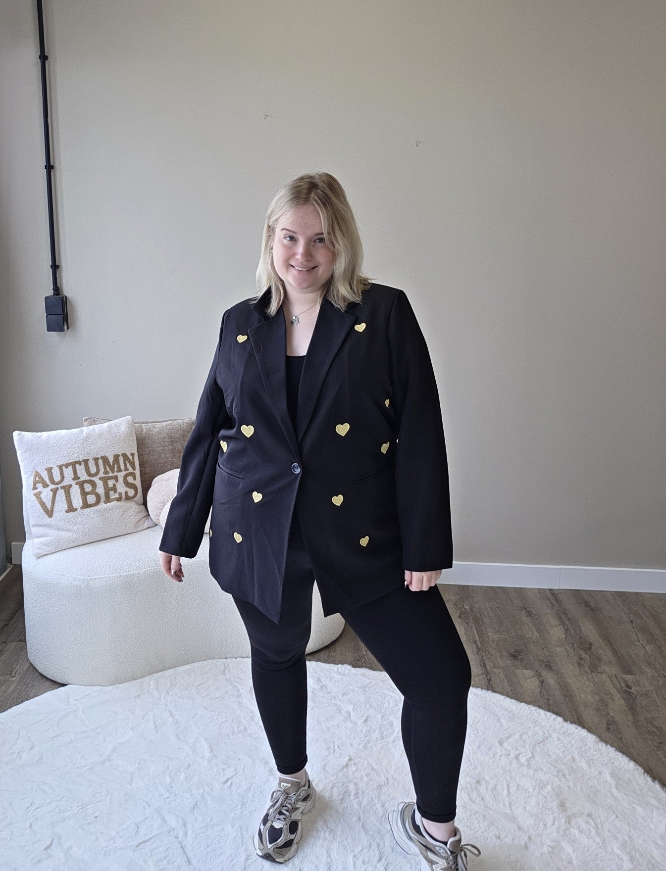 Hartjes Blazer (In 2 kleuren)