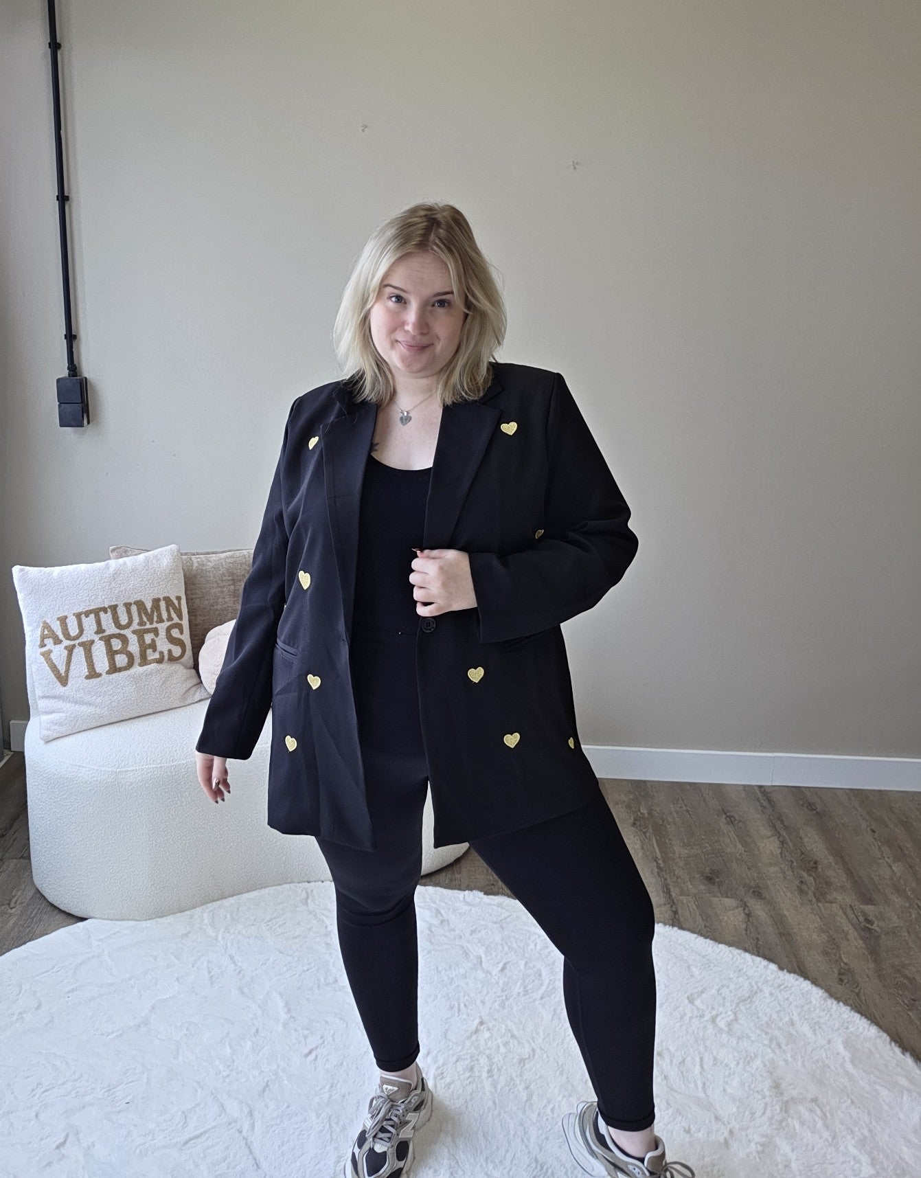 Hartjes Blazer (In 2 kleuren)