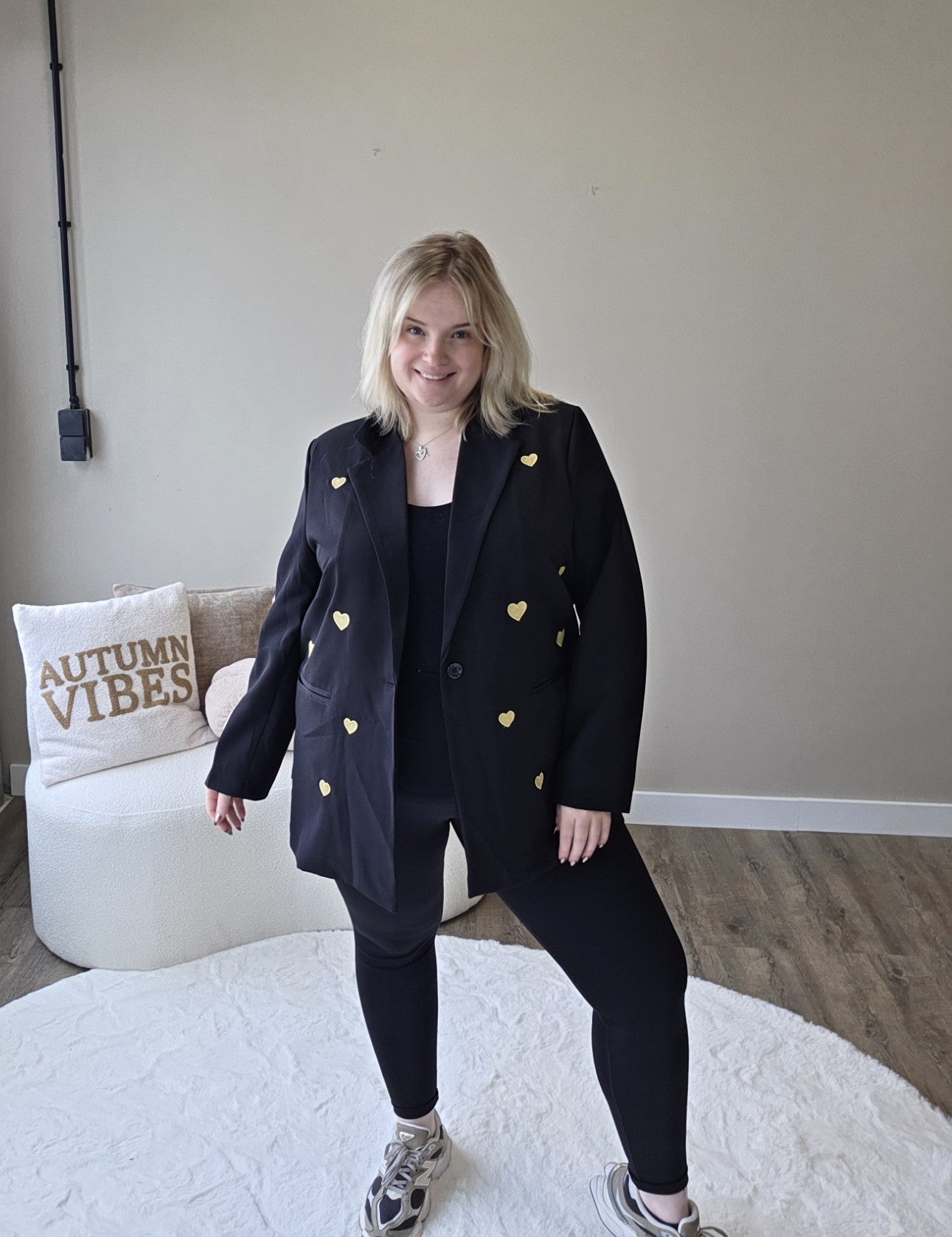 Hartjes Blazer (In 2 kleuren)