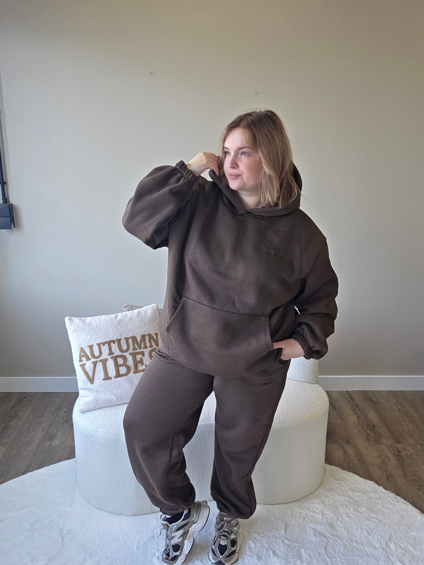 NC Statement Track Suit Chocolate Brown