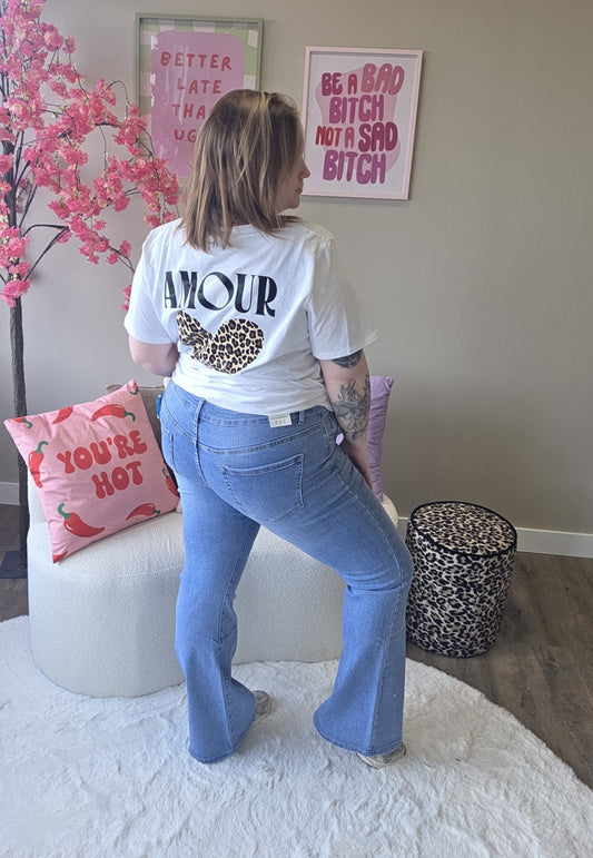 G-Smack glitter flair jeans |SM1083-4