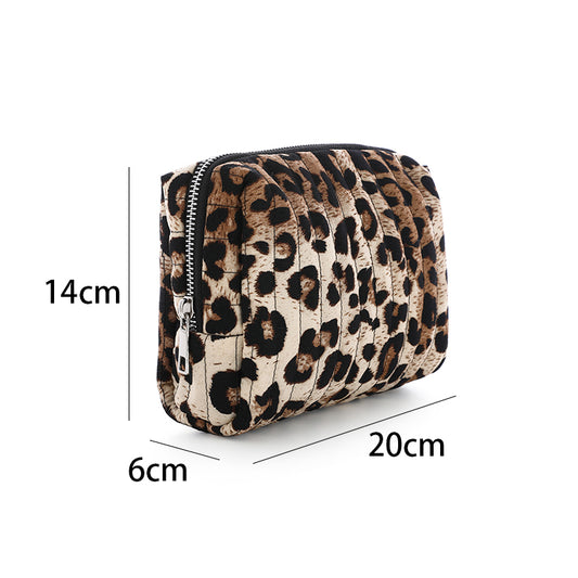 Leopard Toilet bags (In 2 kleuren)