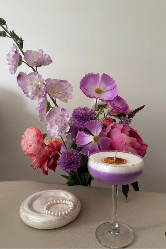 Lady Violet Cocktail kaars