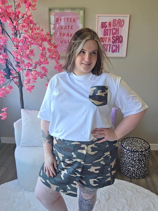 Camo Skort Set