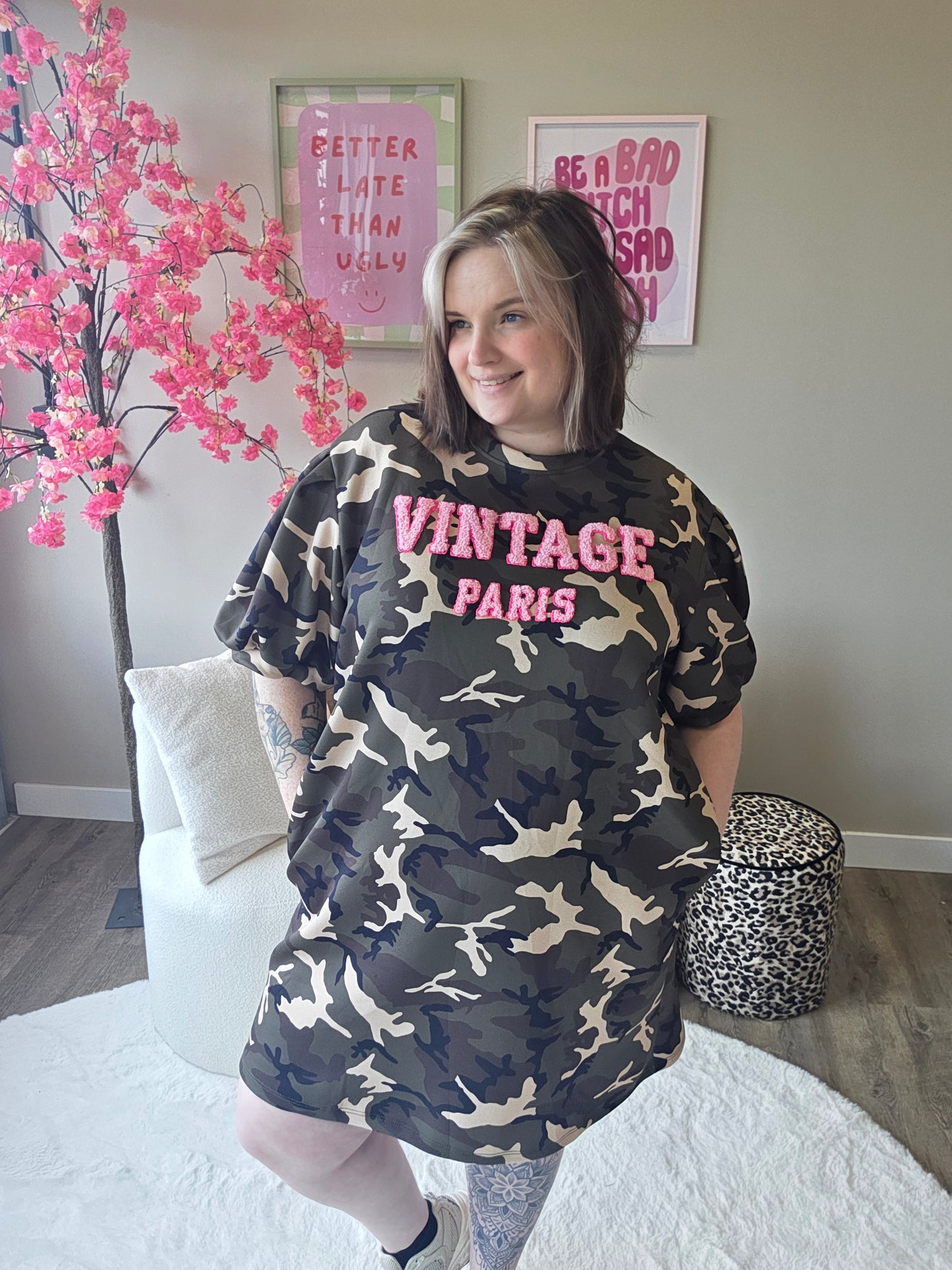 Vintage Camo Dress