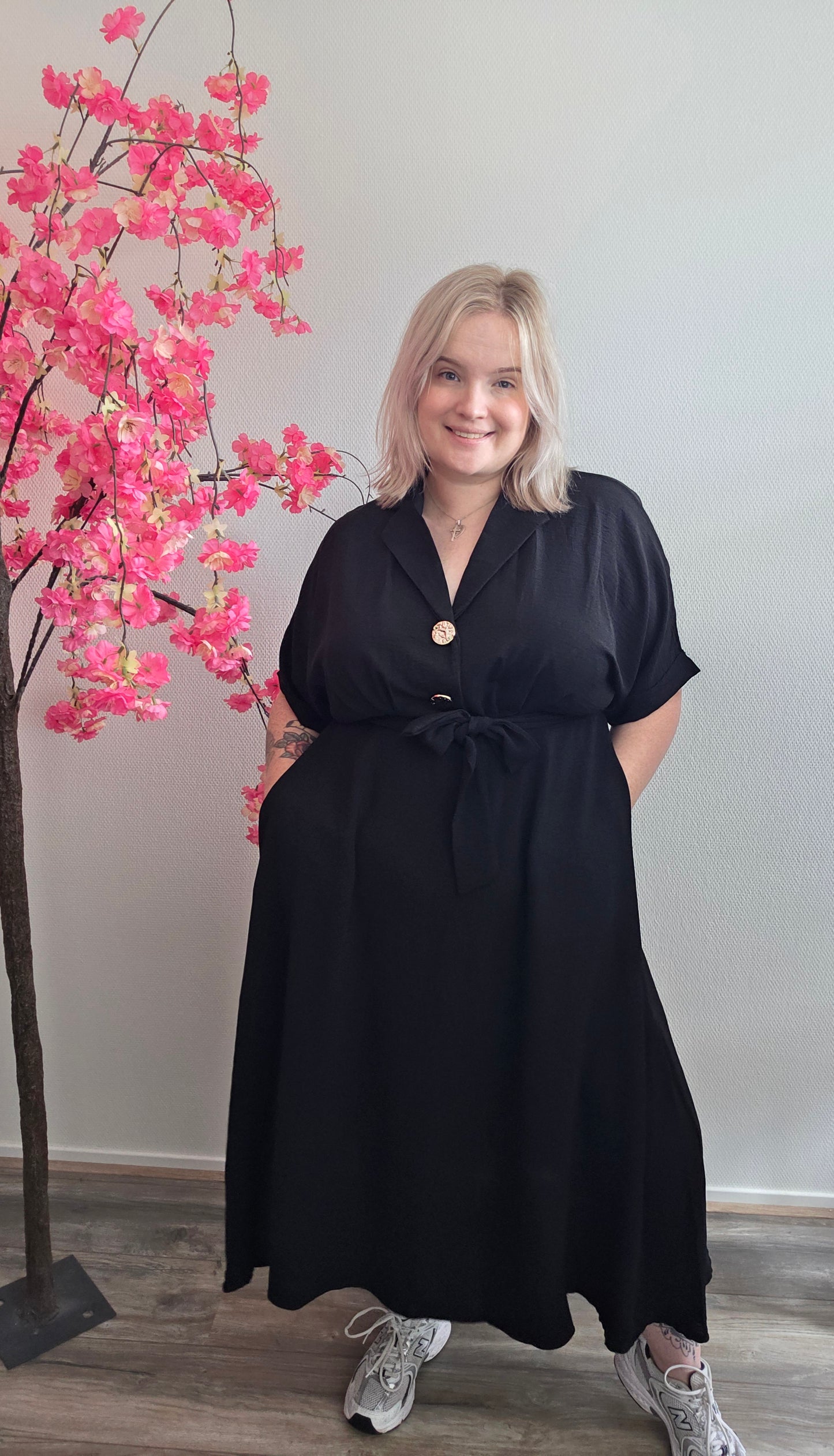 Button Dress (In 2 kleuren)