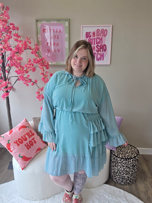 Ruffle Dress (In 3 kleuren)