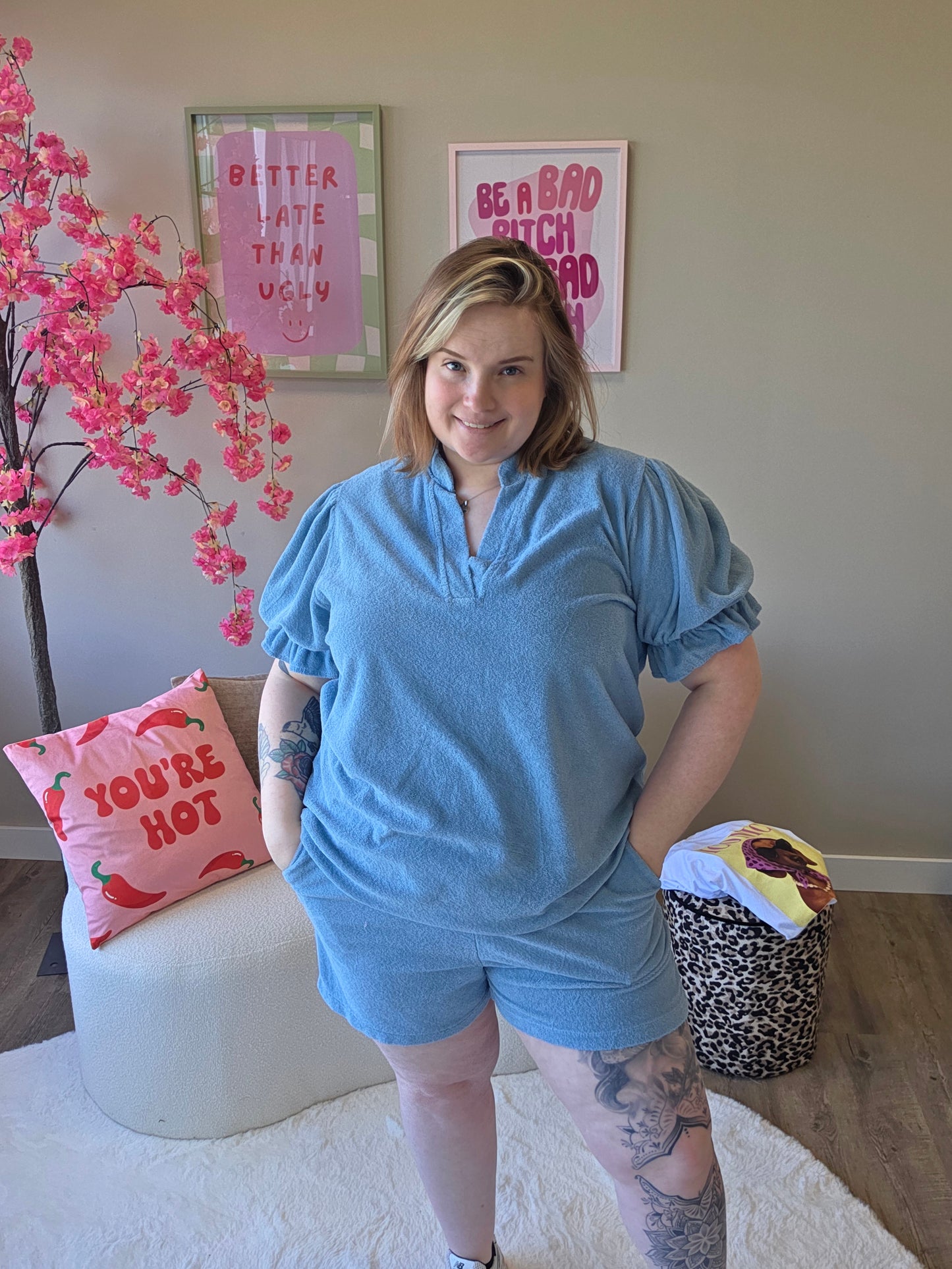 Badstof Setjes (In 3 kleuren)