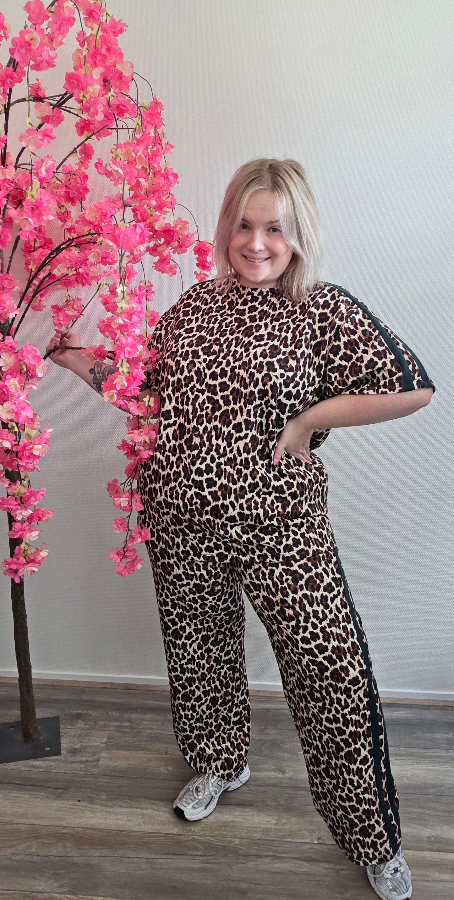 Leopard Stripe Comfy (in 4 kleuren)