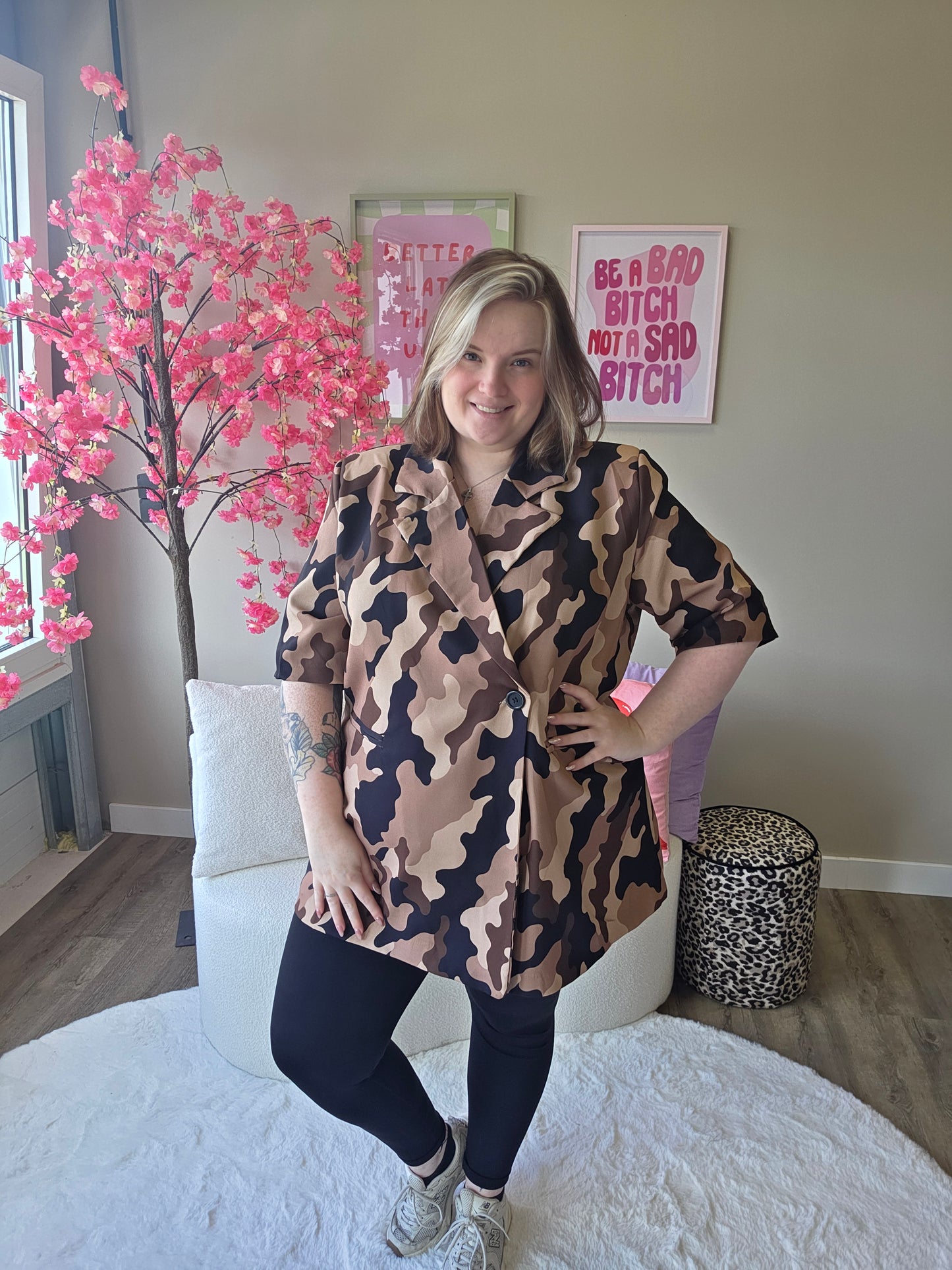 Nikki Camo Blazers (In 2 kleuren)