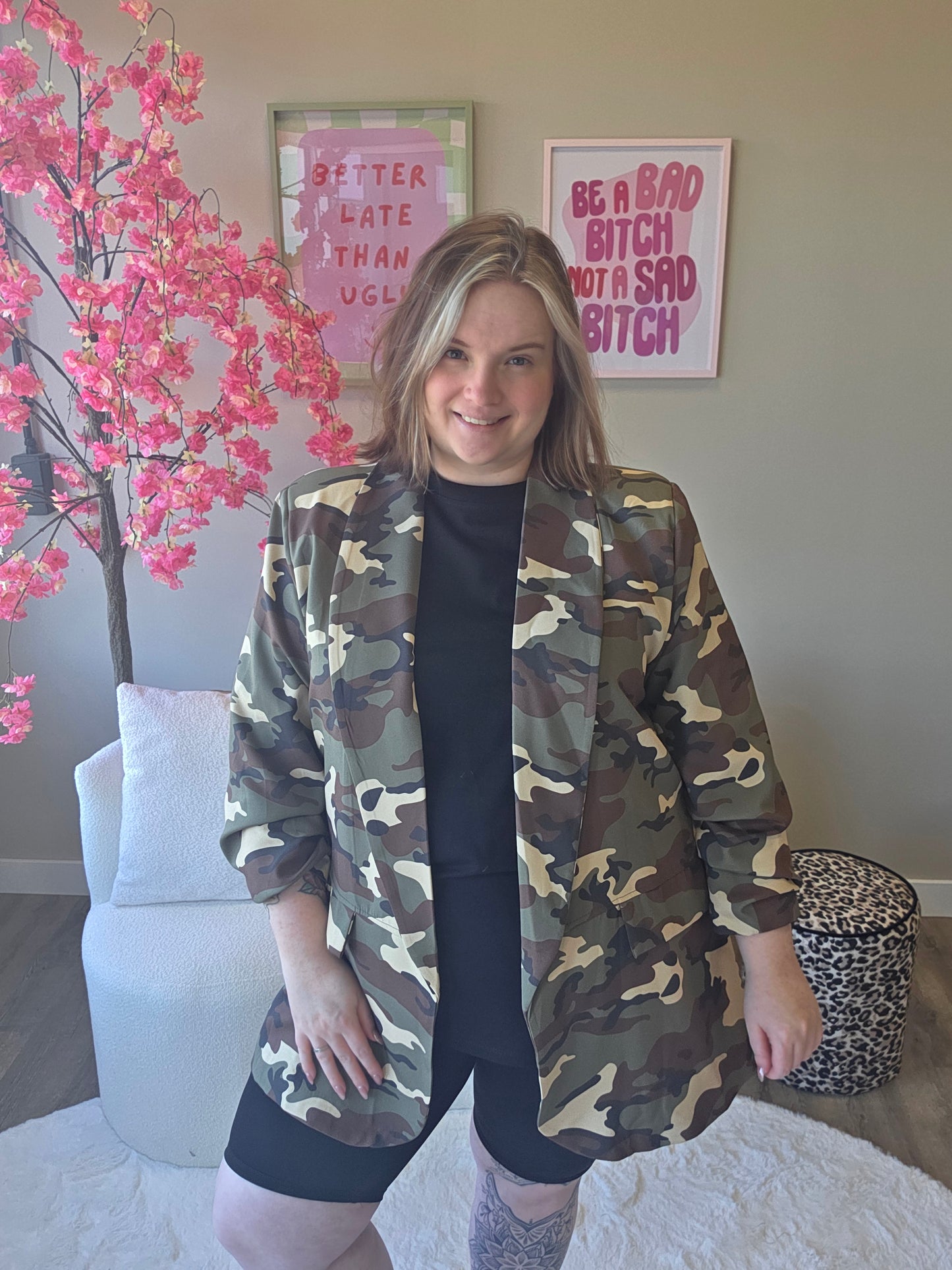 Camo Blazer