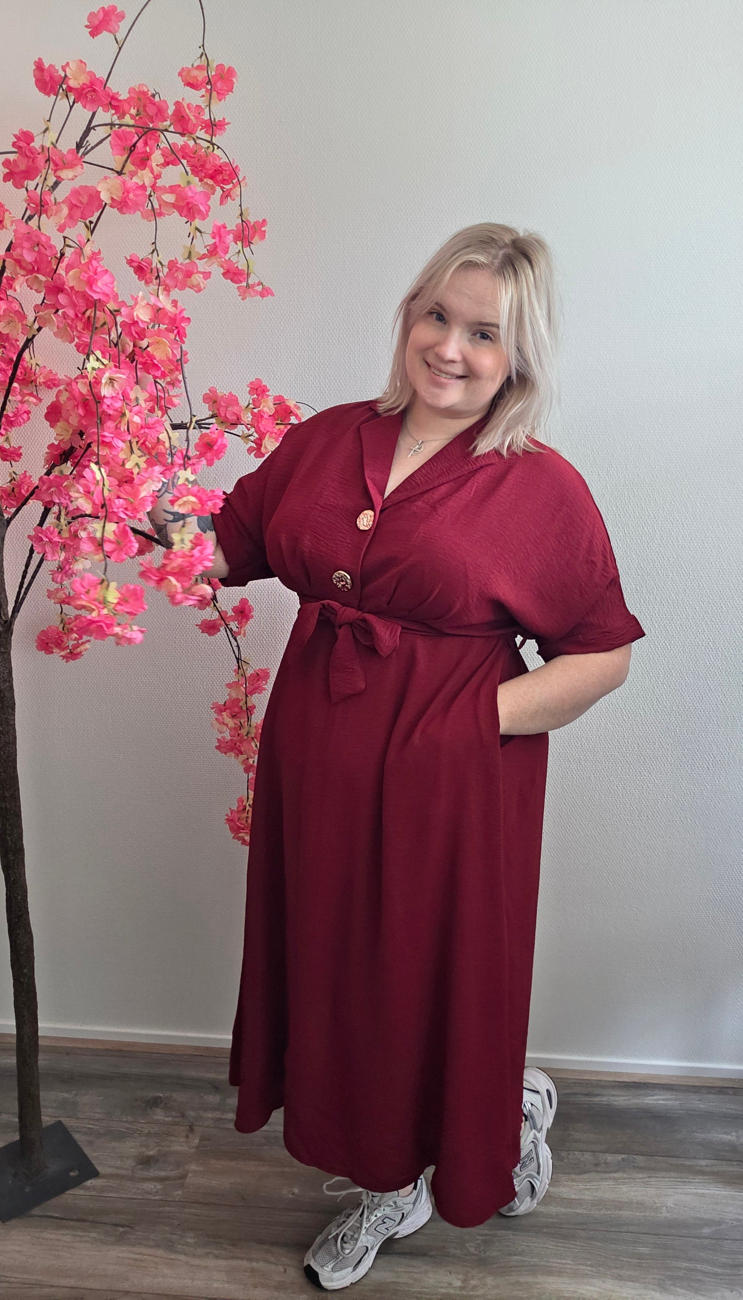 Button Dress (In 2 kleuren)