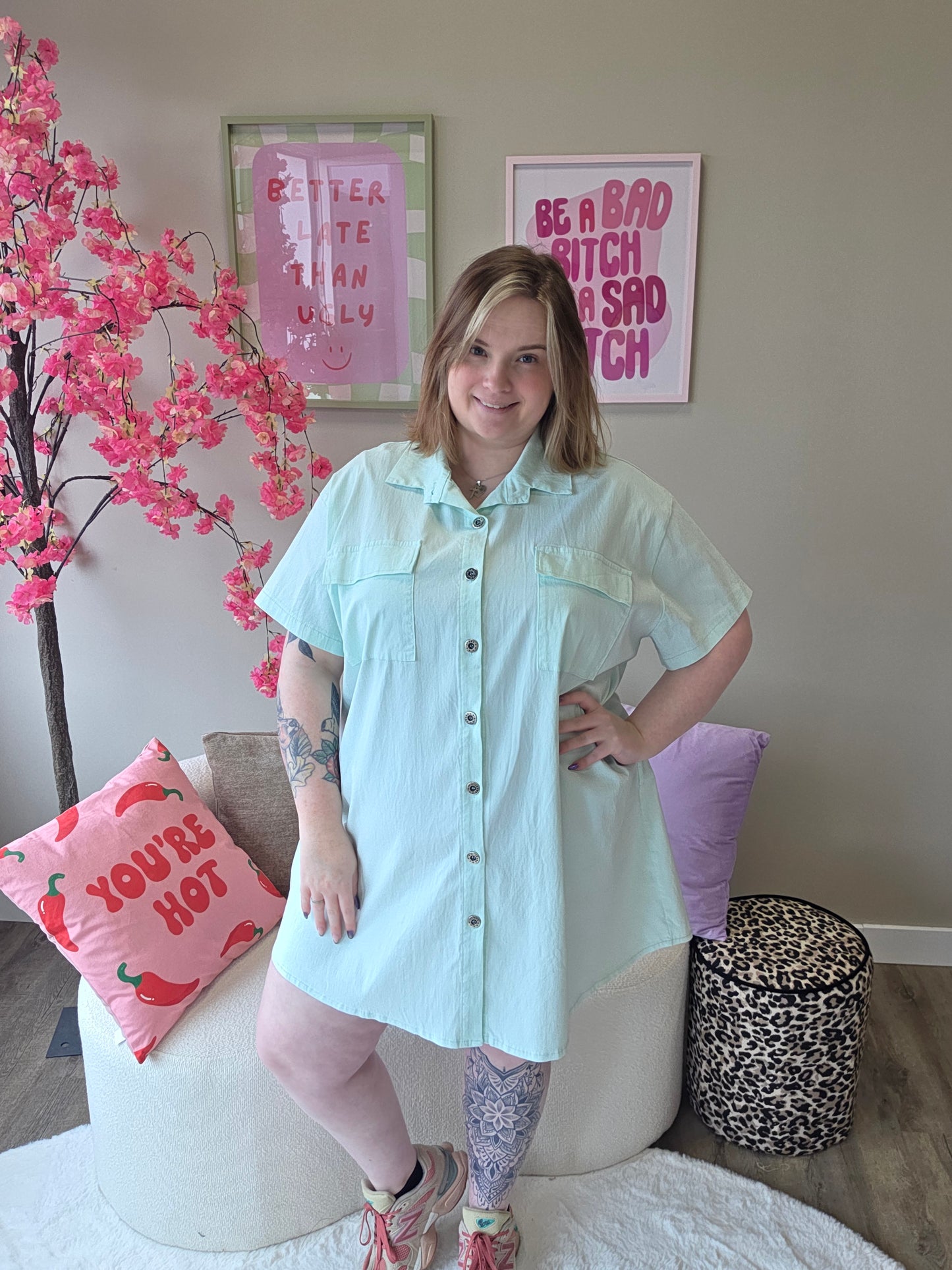 Jeans Look Jurkjes (In 3 kleuren)