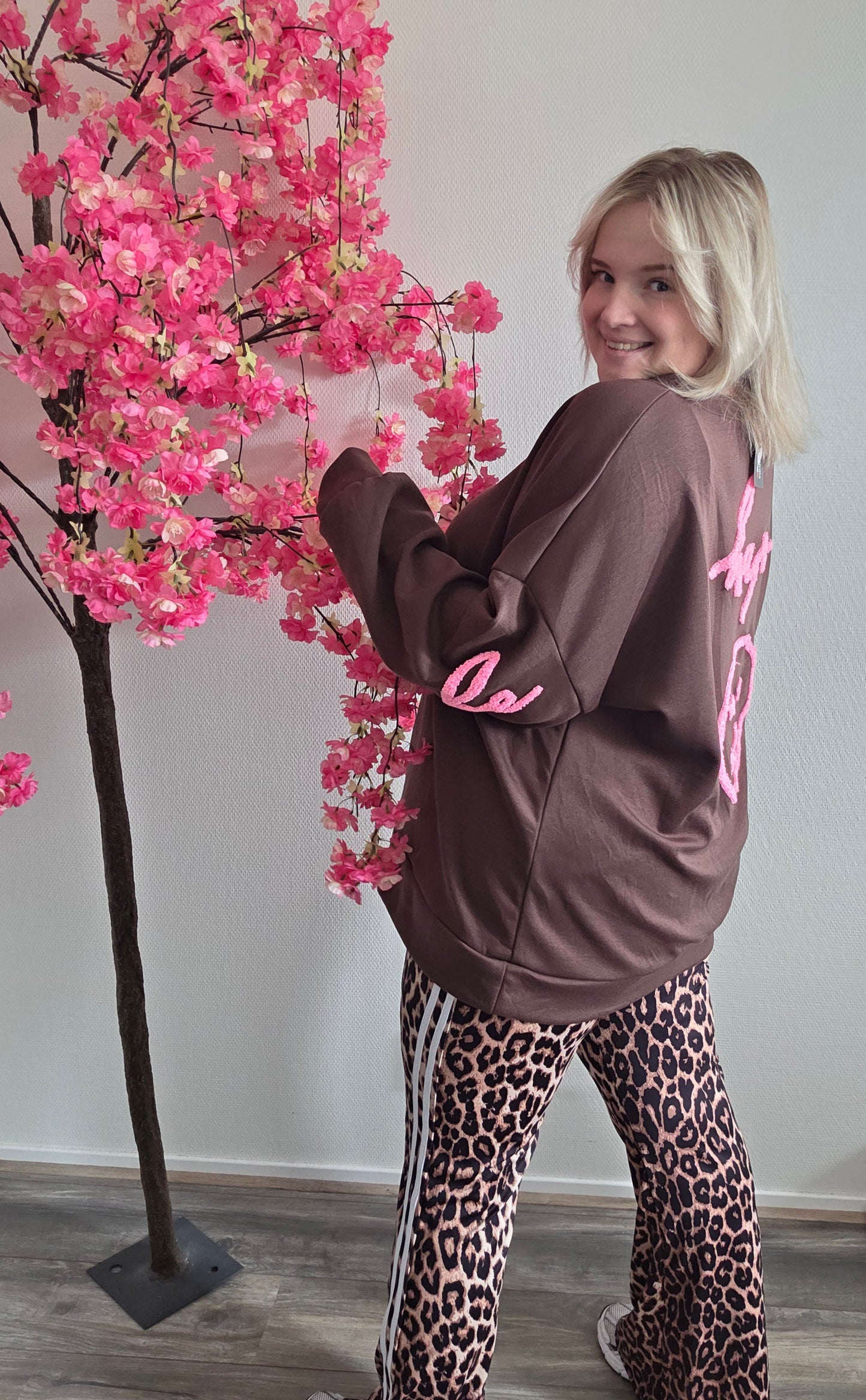 Be Happy Oversized Sweater (In 4 kleuren)