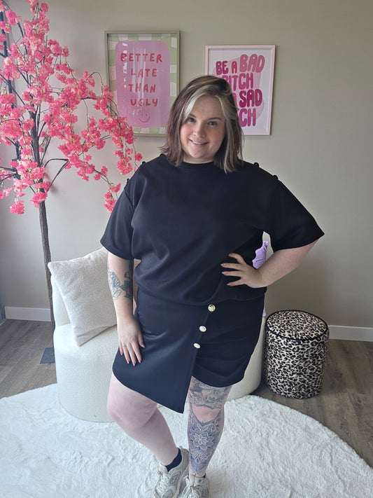 Basic Skort Setjes (In 3 kleuren)